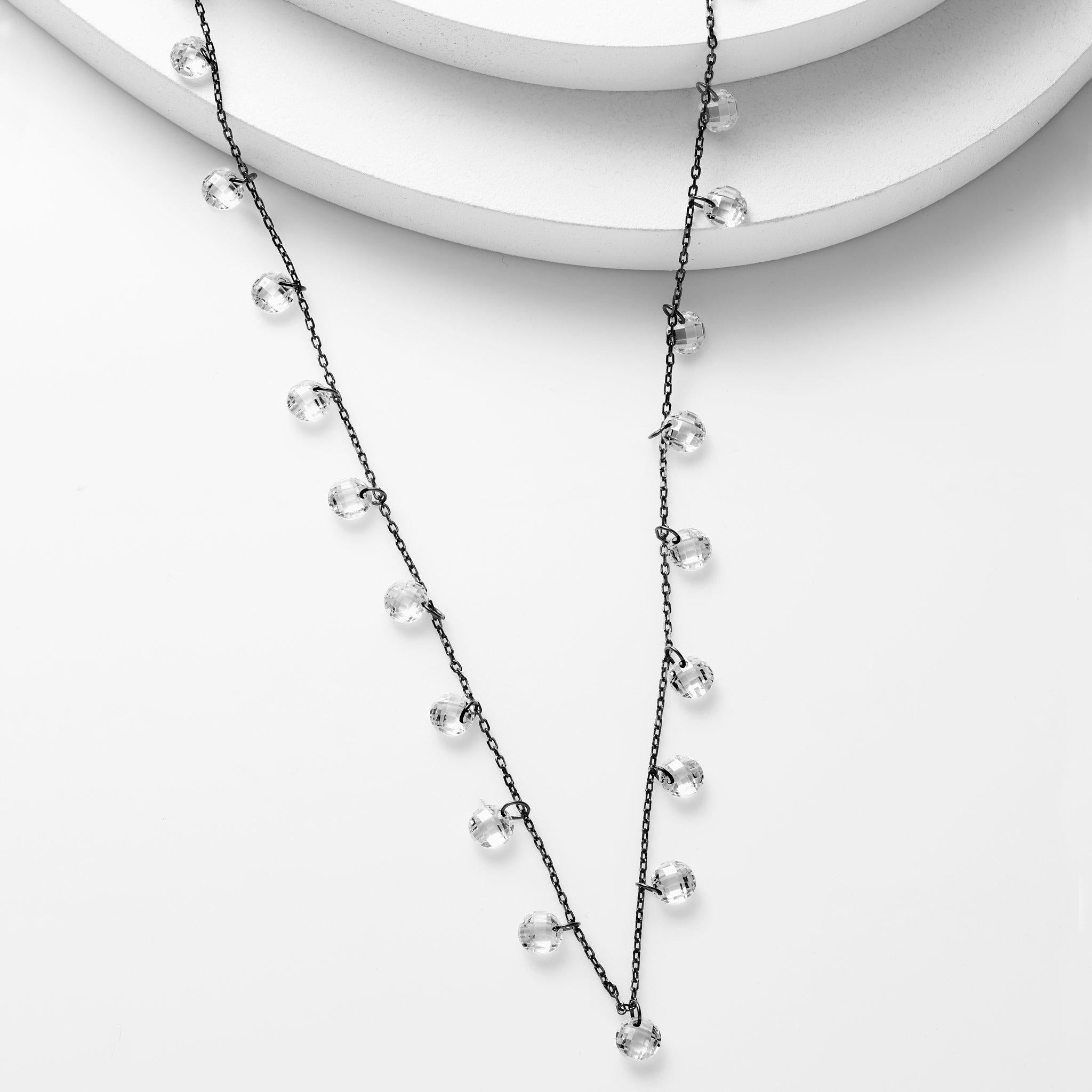 Annabelle Floating Diamonettes Necklace