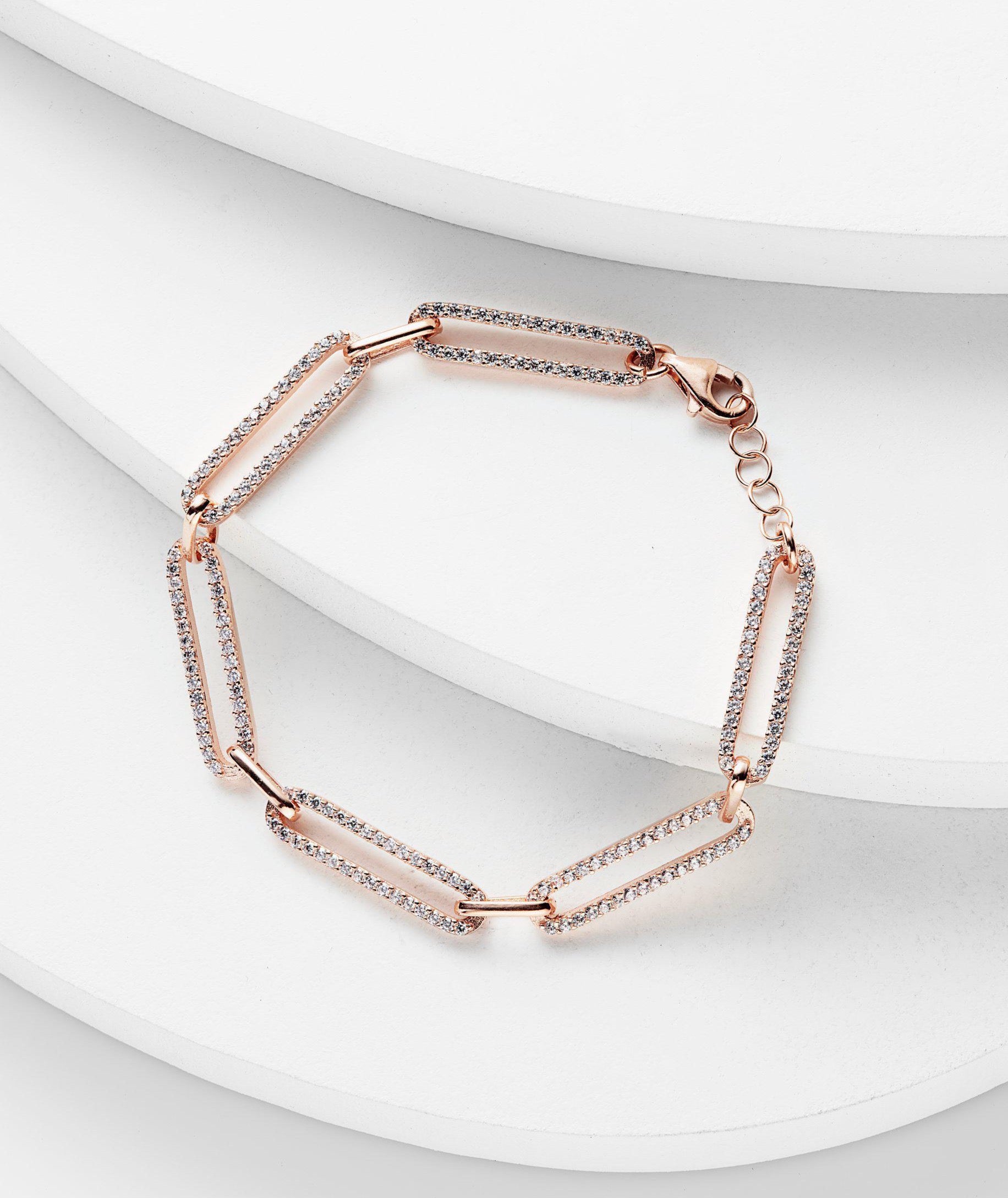 CHRISTINE Long Link Chain Bracelet