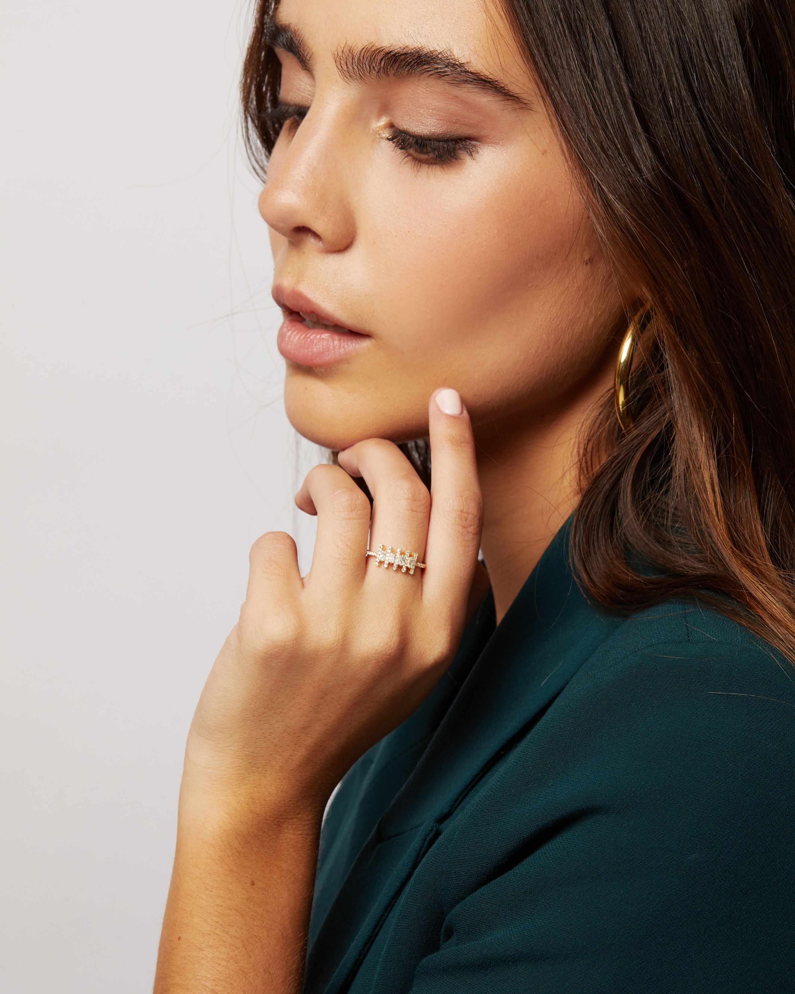 Shannon Baguette Ring