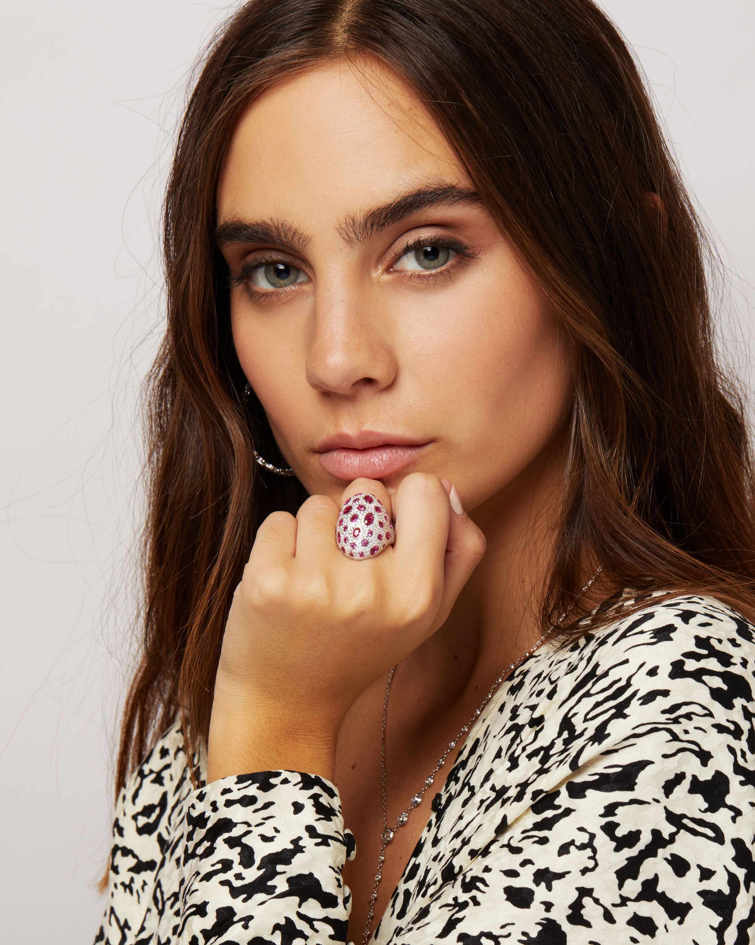 Ciara Jeweled Dome Ring