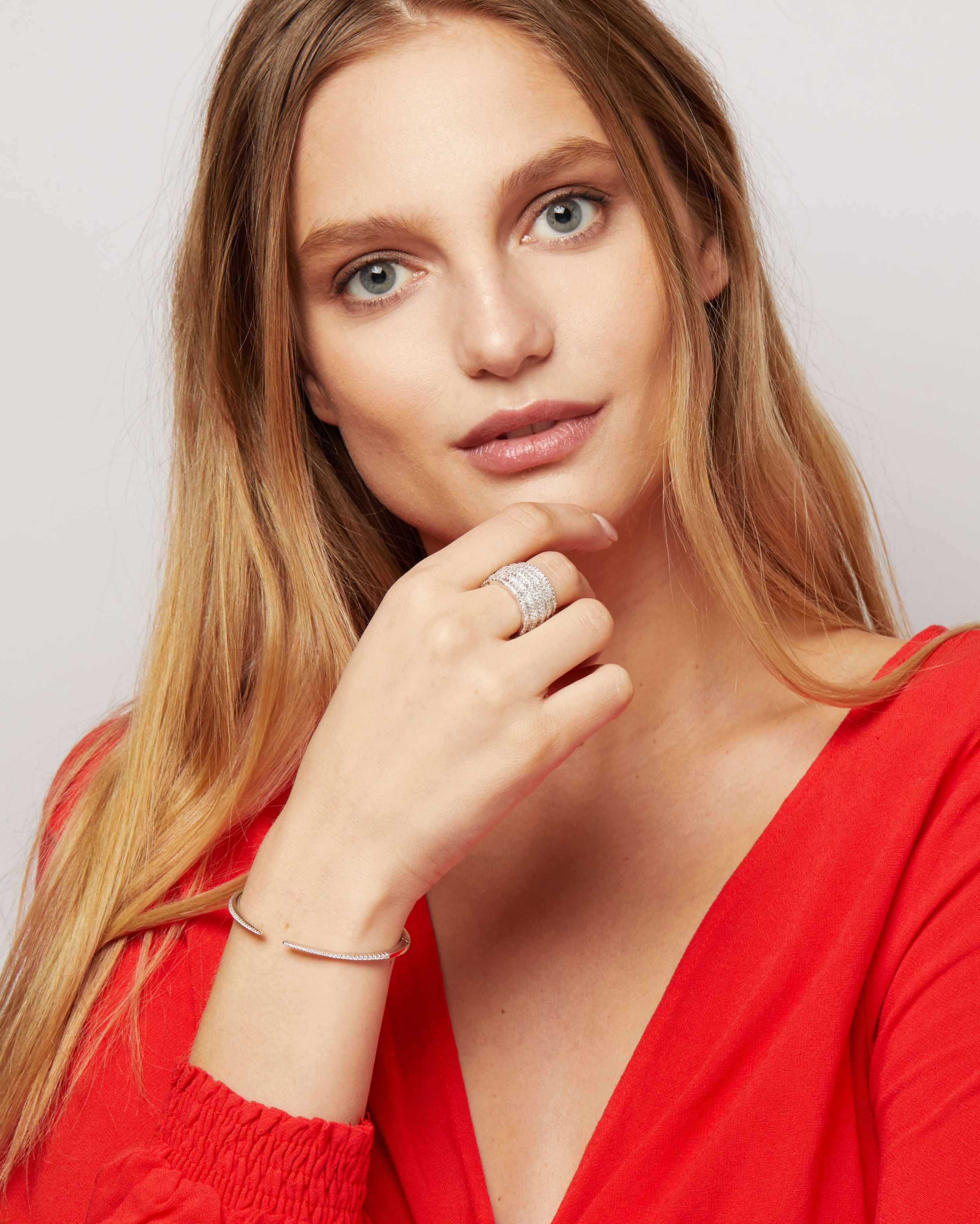 Sadie Contemporary Thin Spike Cuff