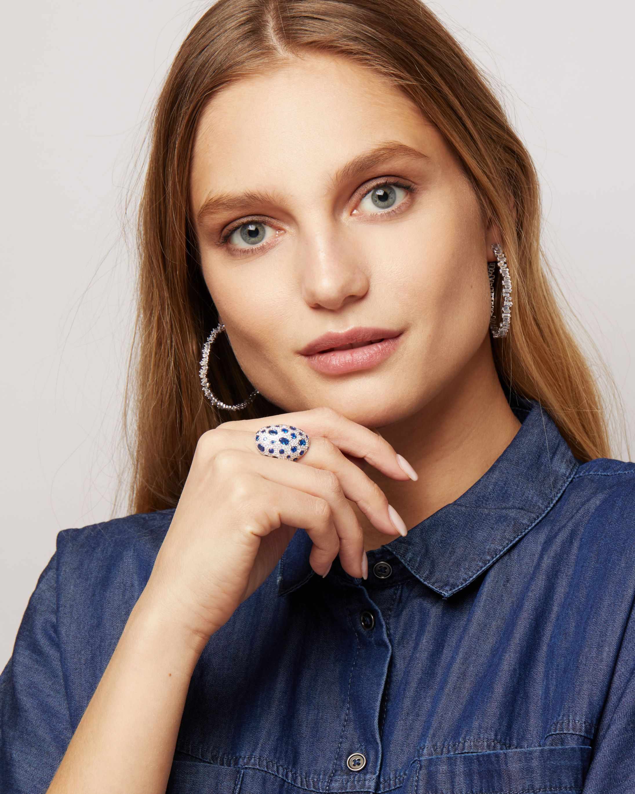 Ciara Jeweled Dome Ring