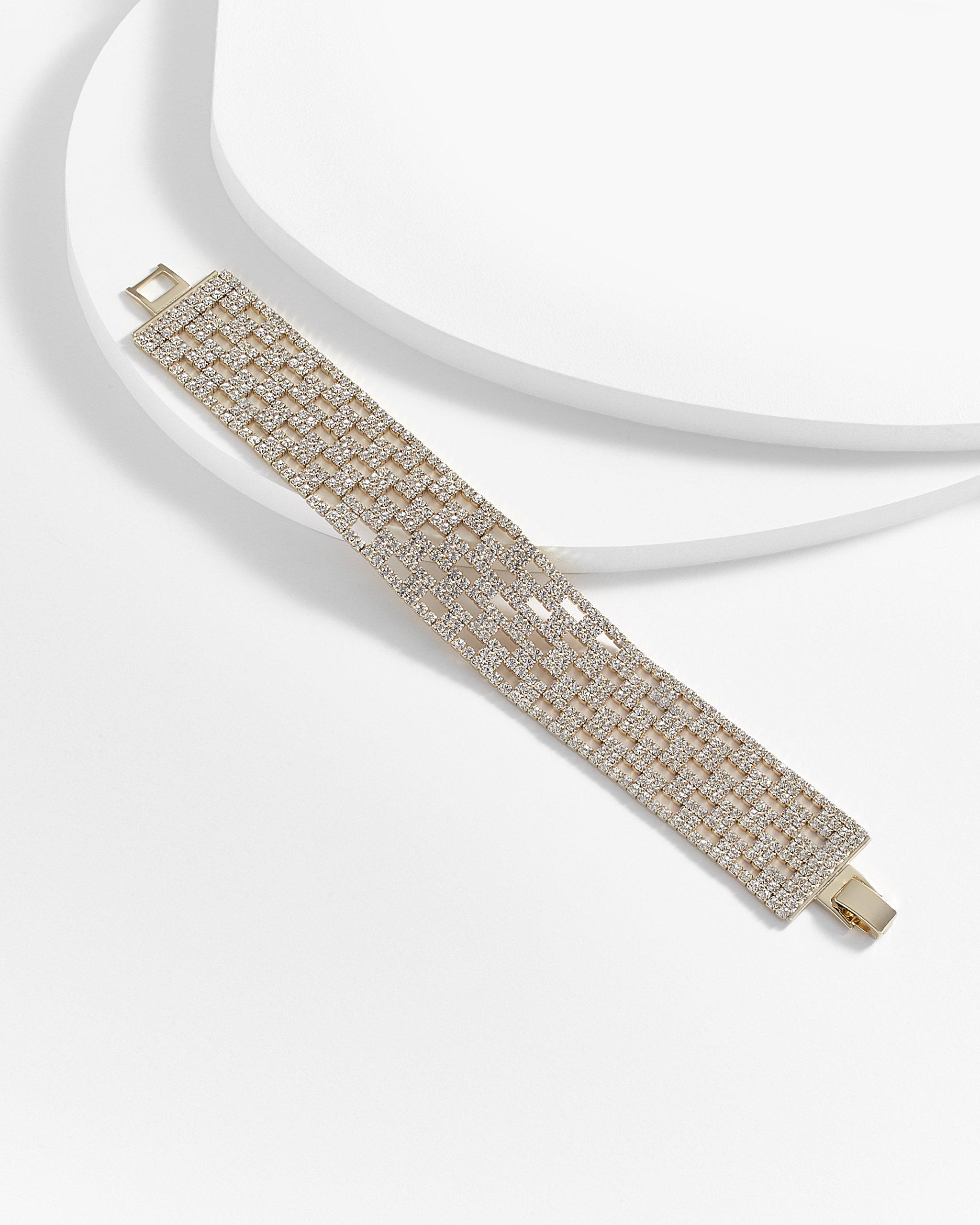Alisa Thin Band Mesh Bracelet