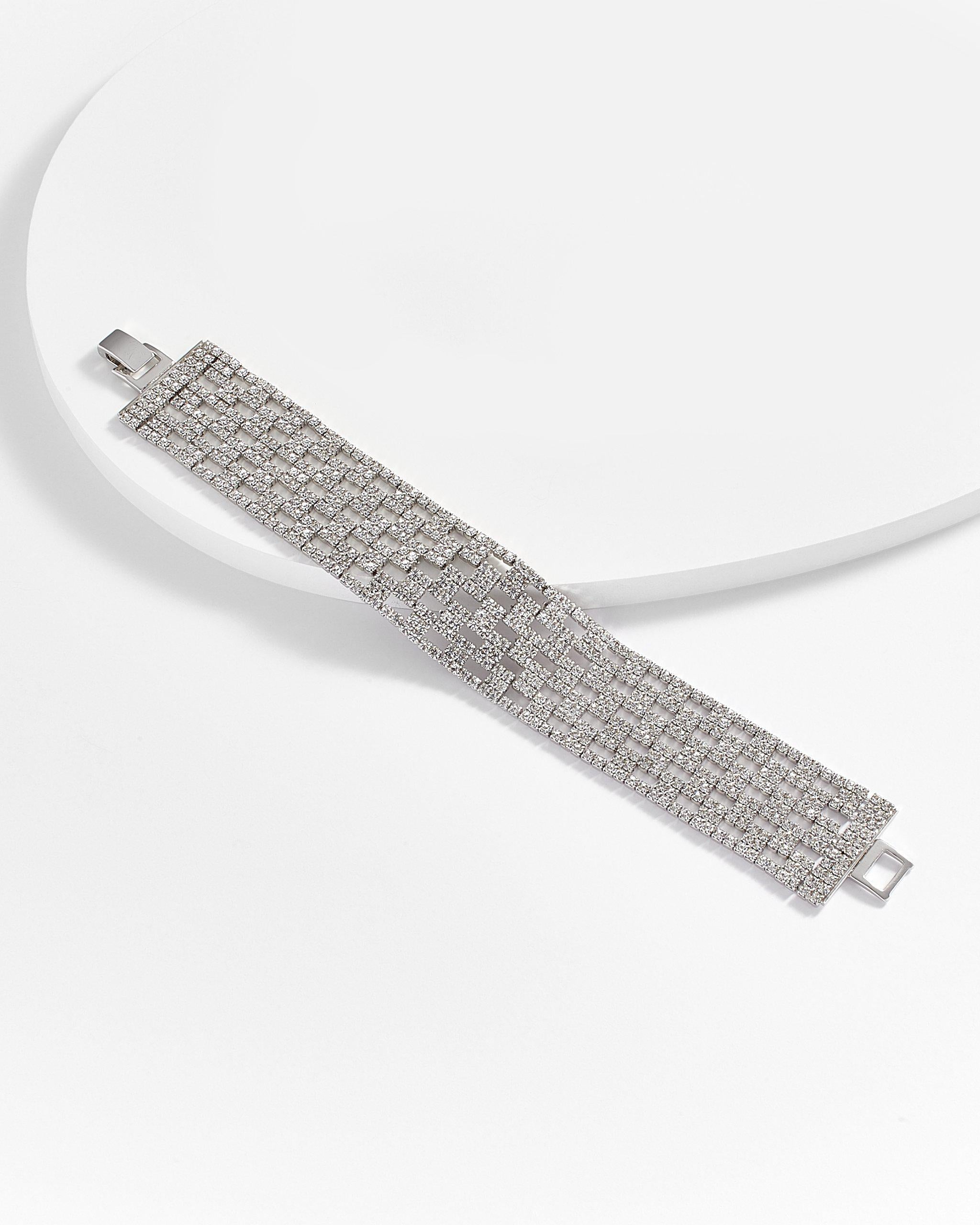 Alisa Thin Band Mesh Bracelet