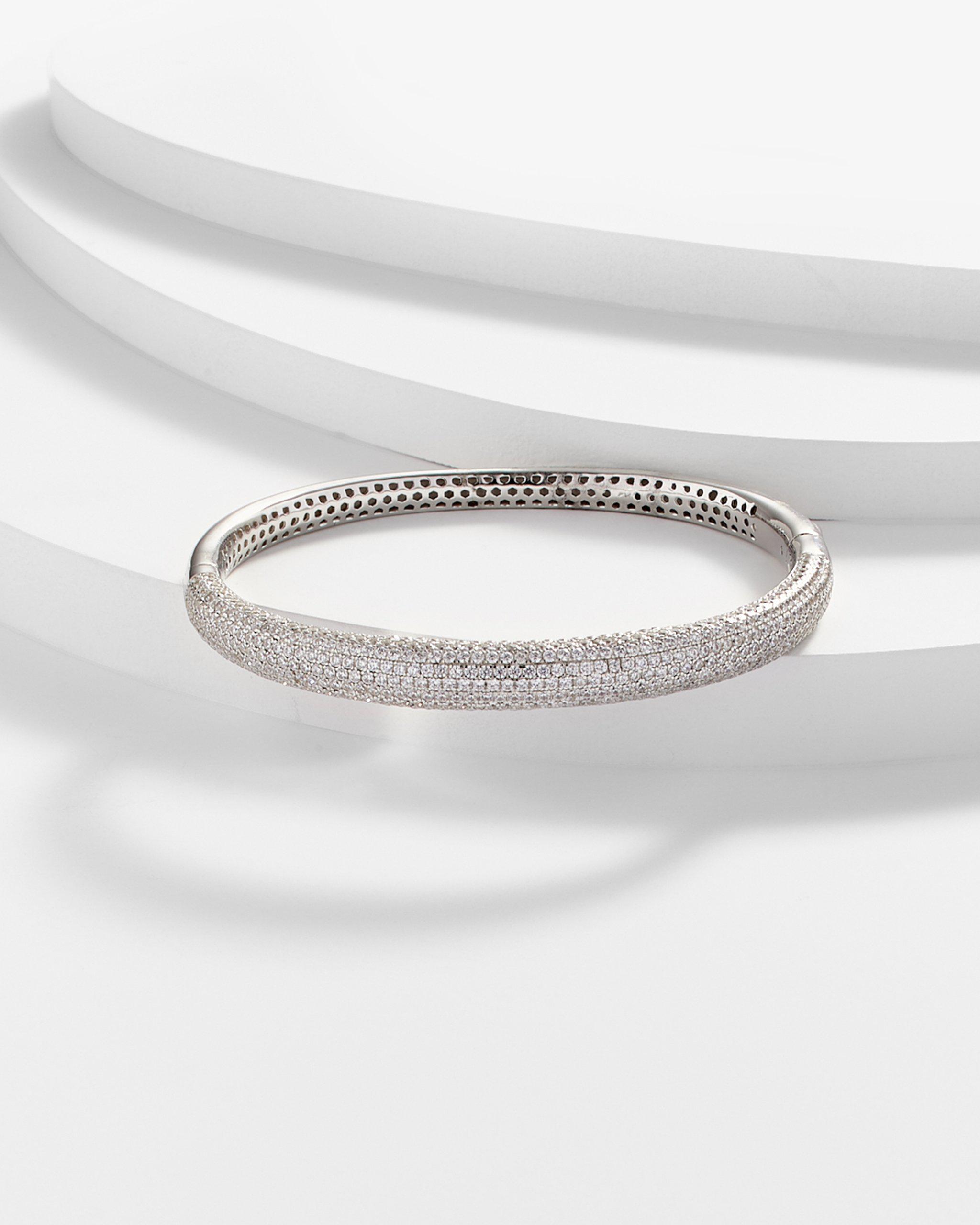 Cindy Pave Round Bangle