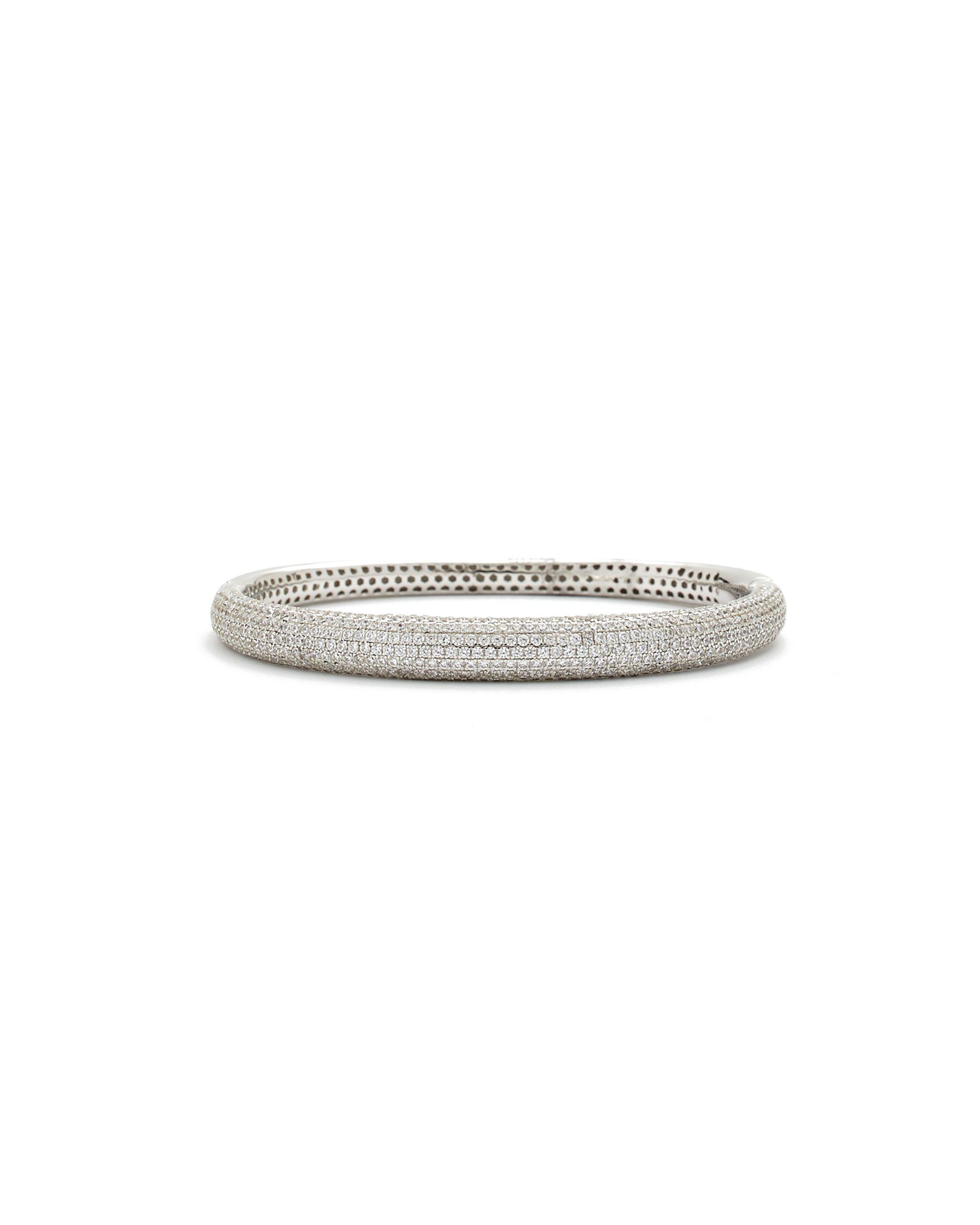 Cindy Pave Round Bangle