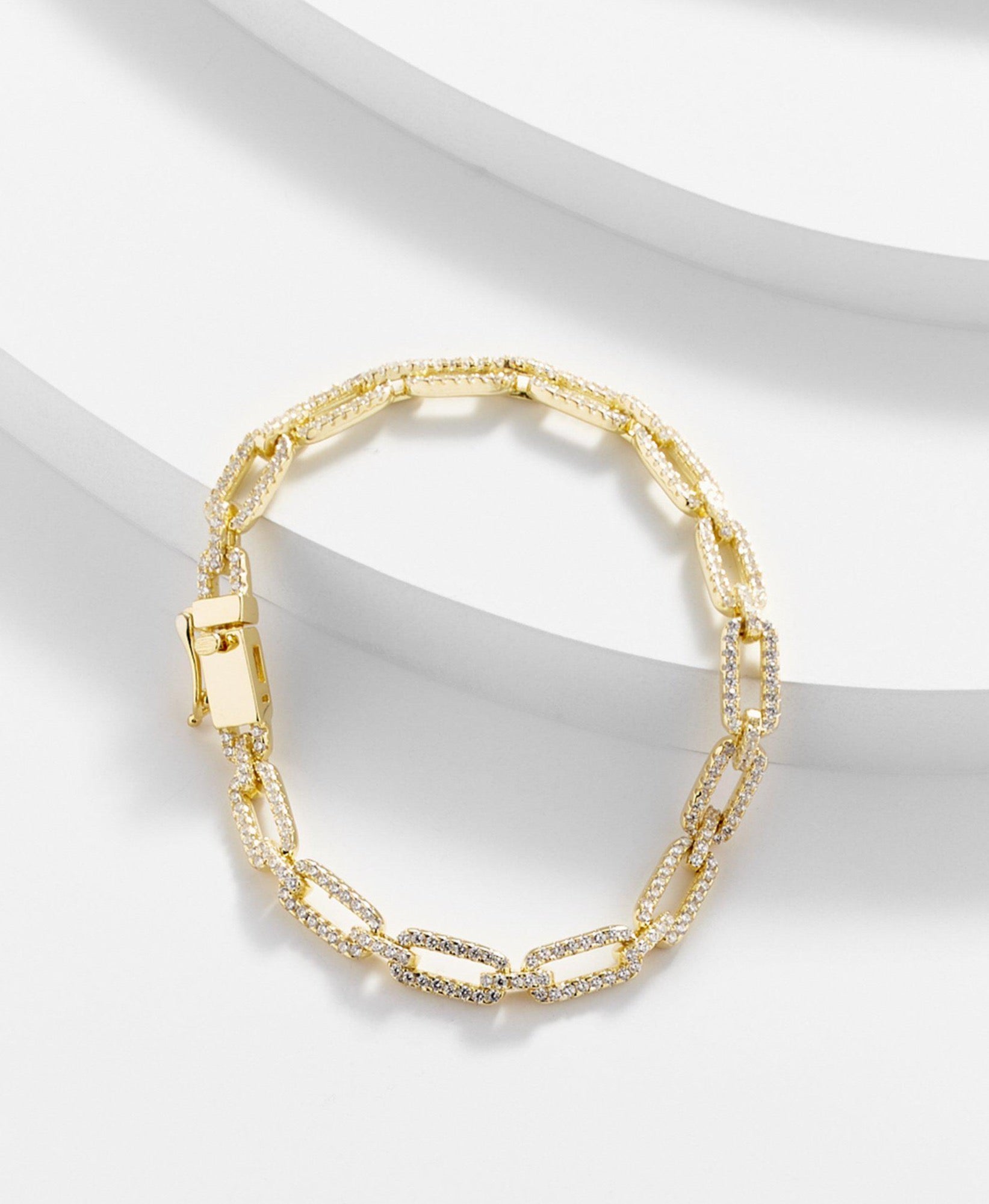 Alyce Long Links Bracelet