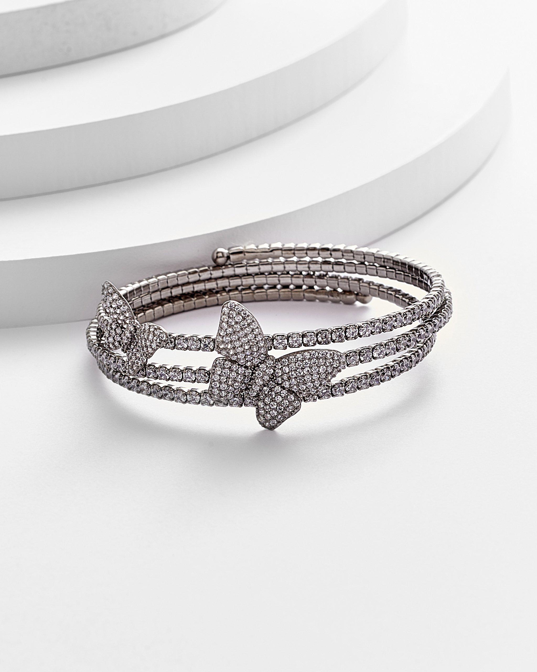 DAWN Butterfly Double Wrap Flexible bracelet