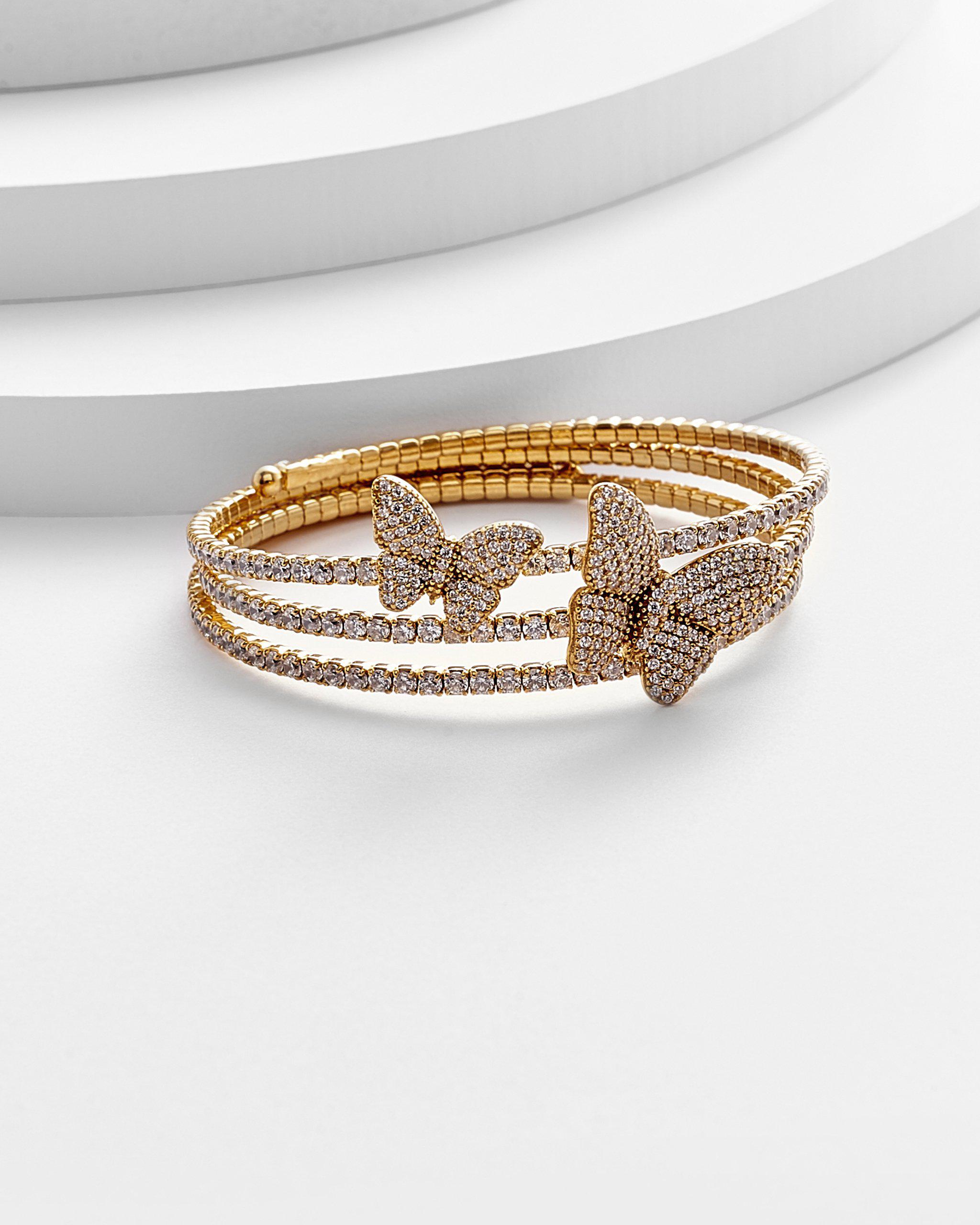 DAWN Butterfly Double Wrap Flexible bracelet