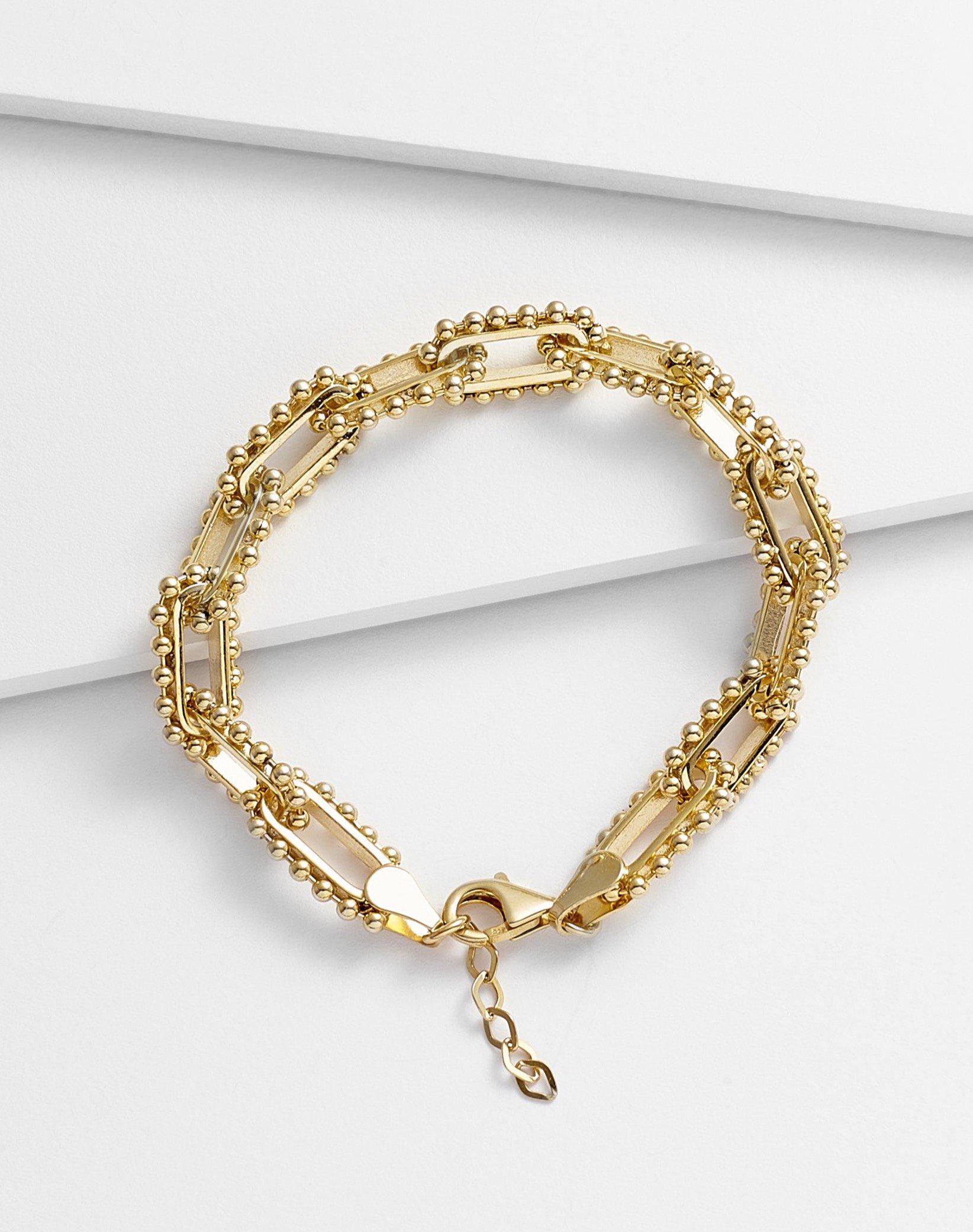 HEATHER Beaded Chain Bracelet