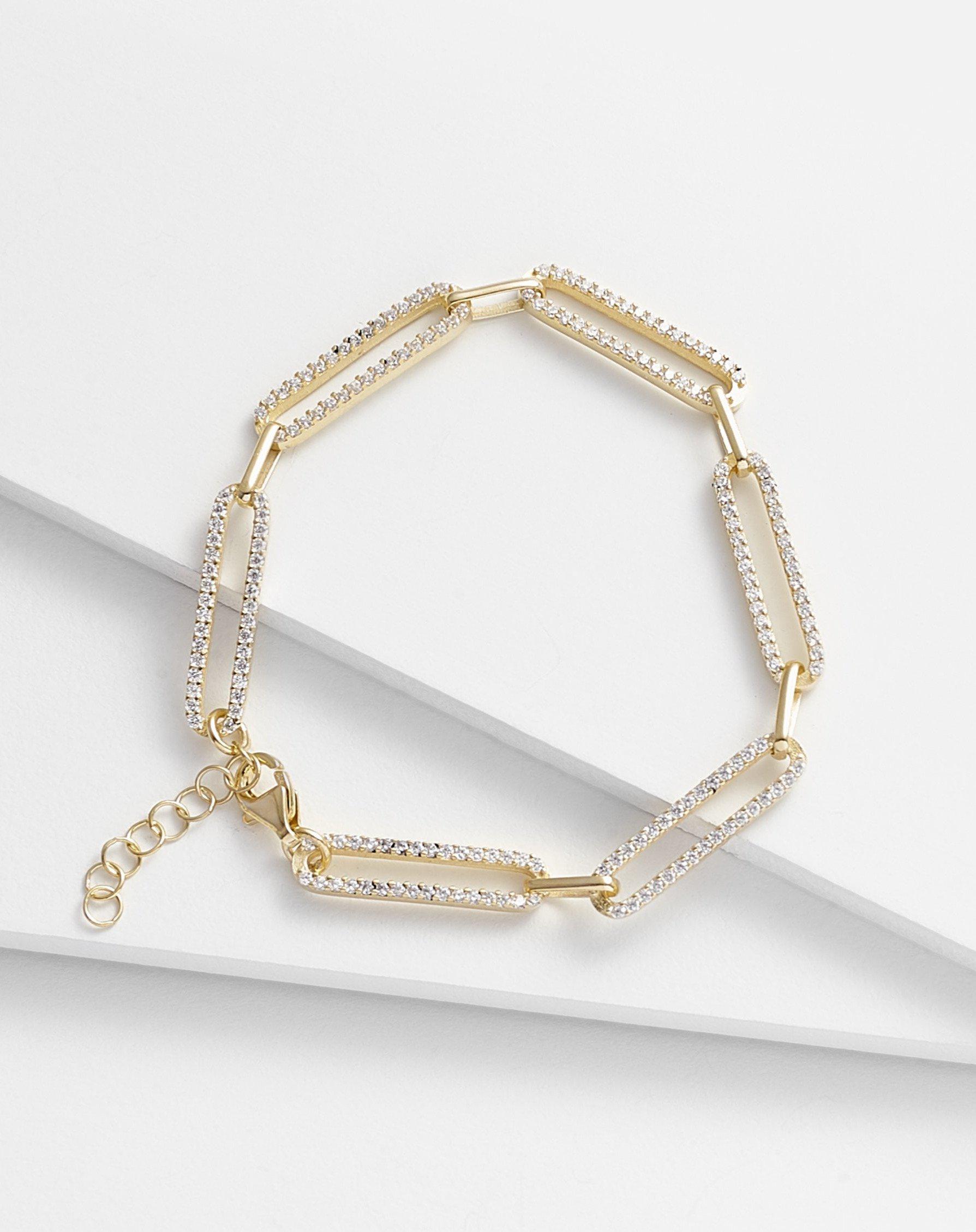 CHRISTINE Long Link Chain Bracelet