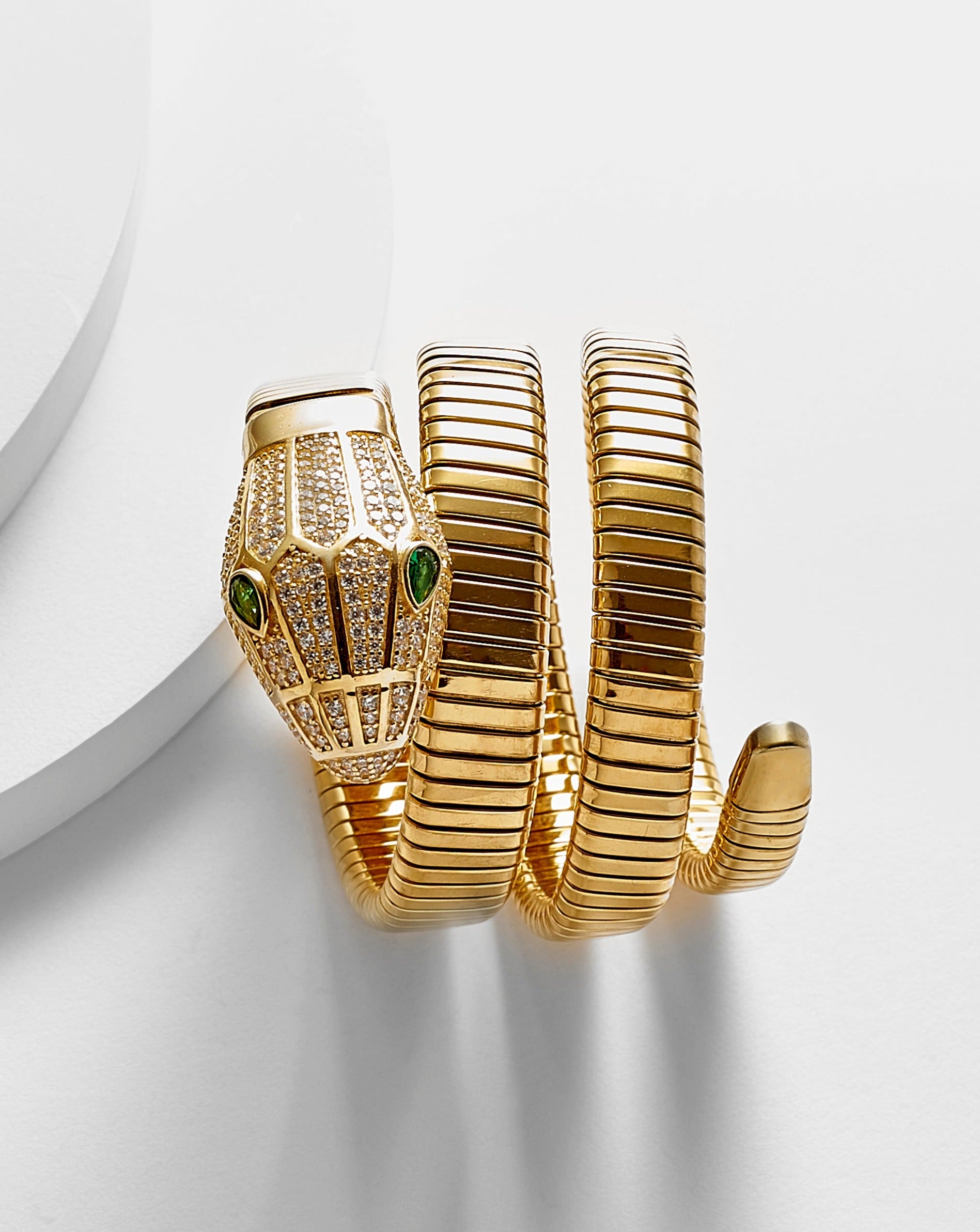 Kayle Snake Flexible Wraparound Bracelet