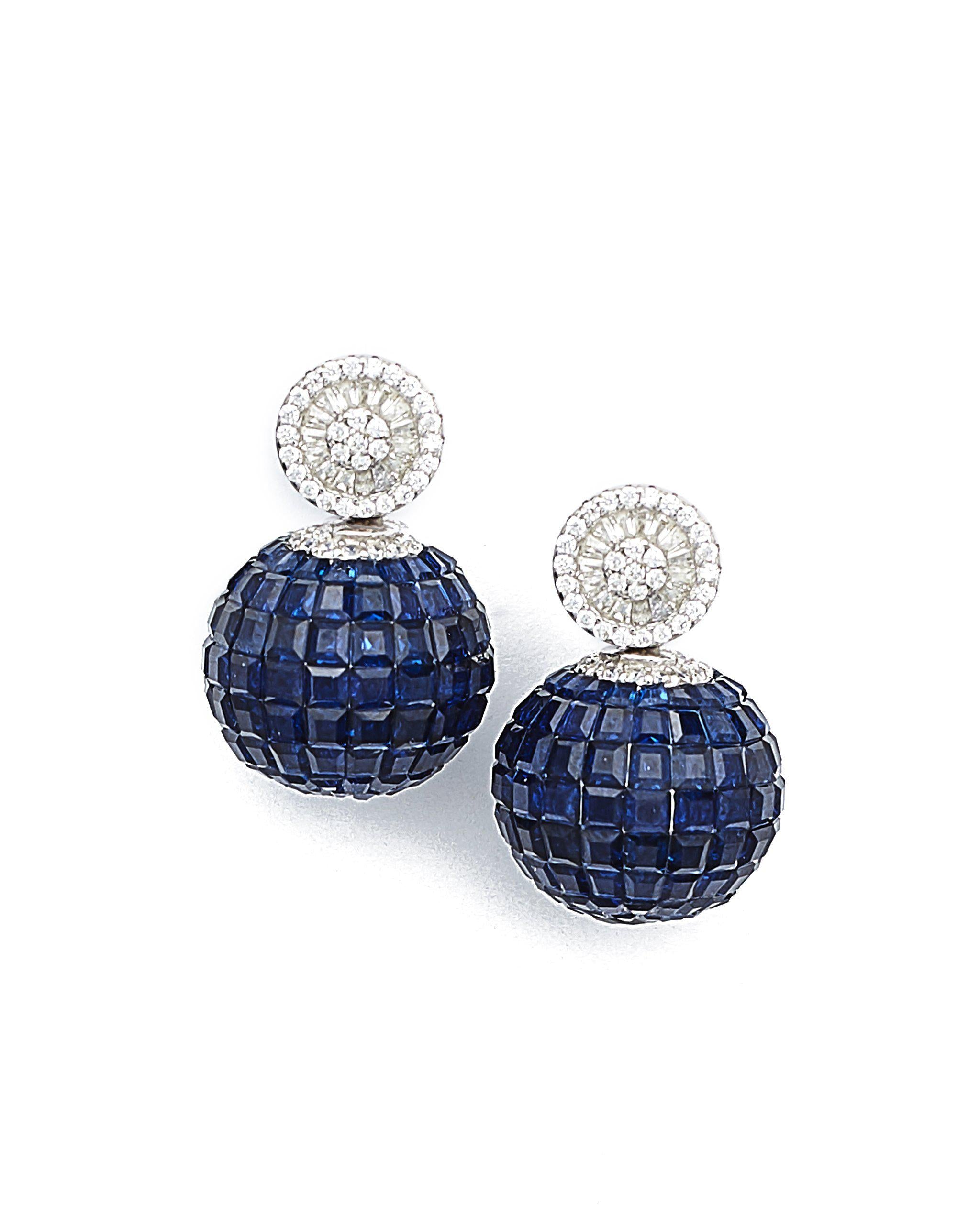 Sophia Crystal Ball Earrings