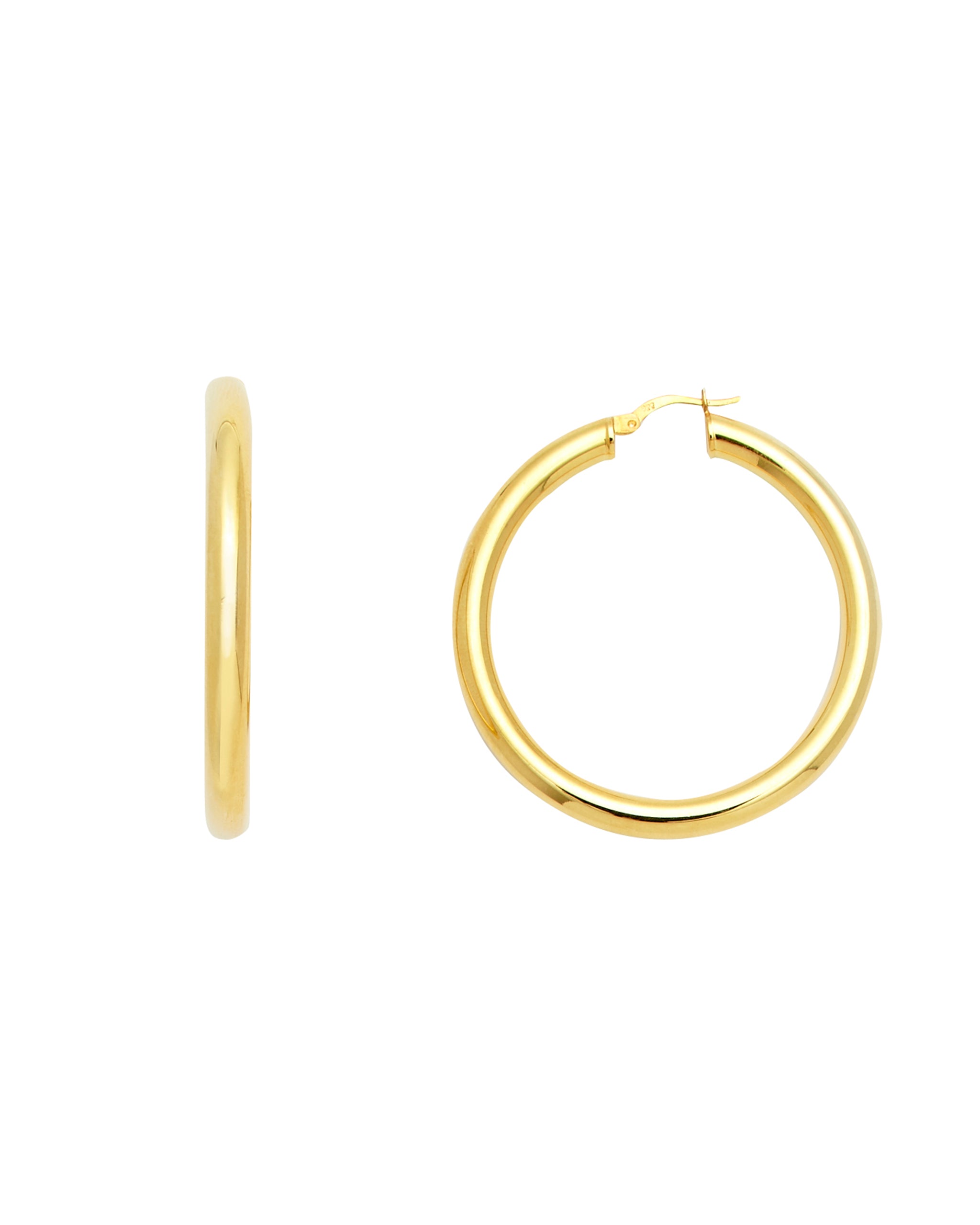 Della Gold Hoops
