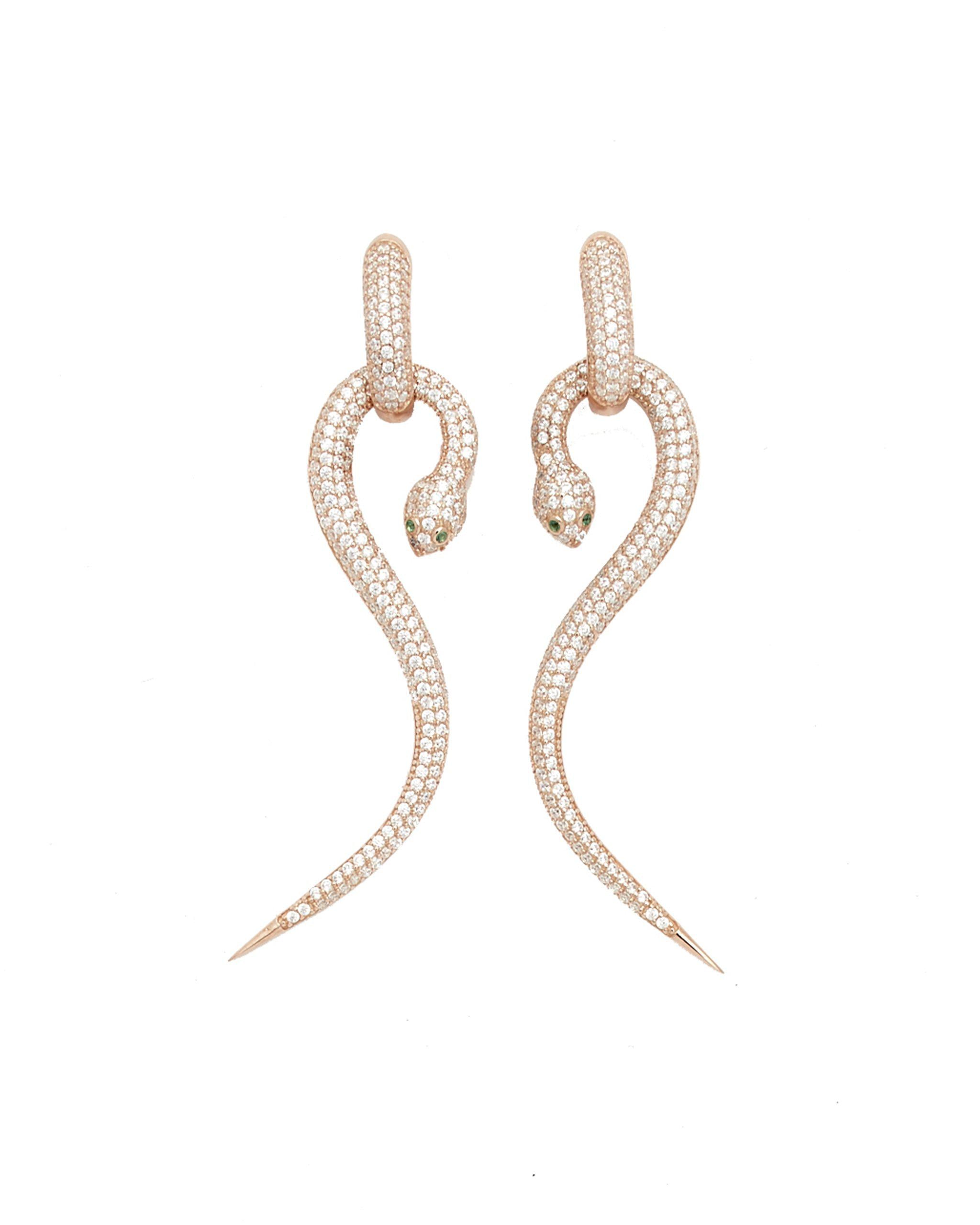 Amiga Exotic Serpent Dangling Earrings