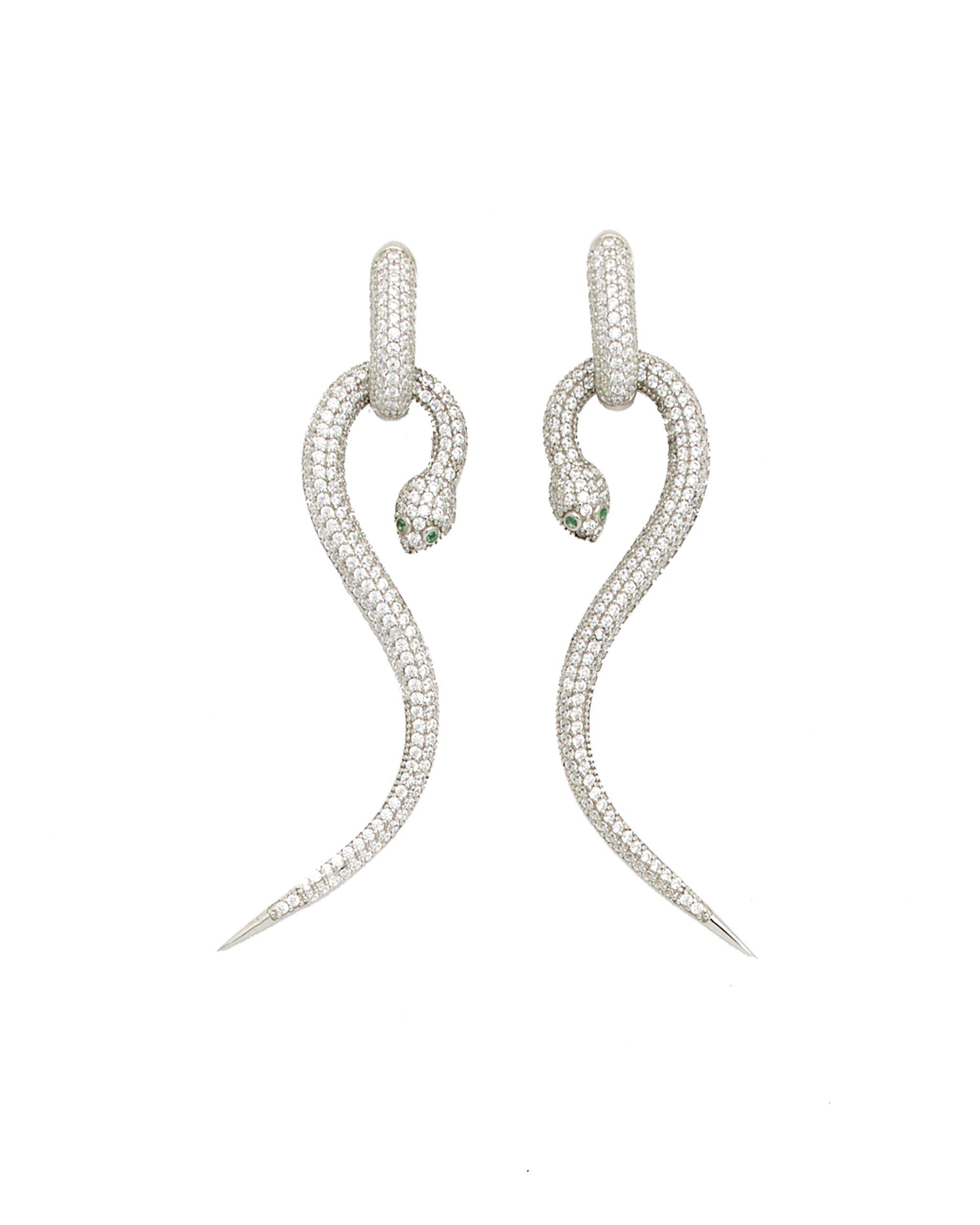Amiga Exotic Serpent Dangling Earrings