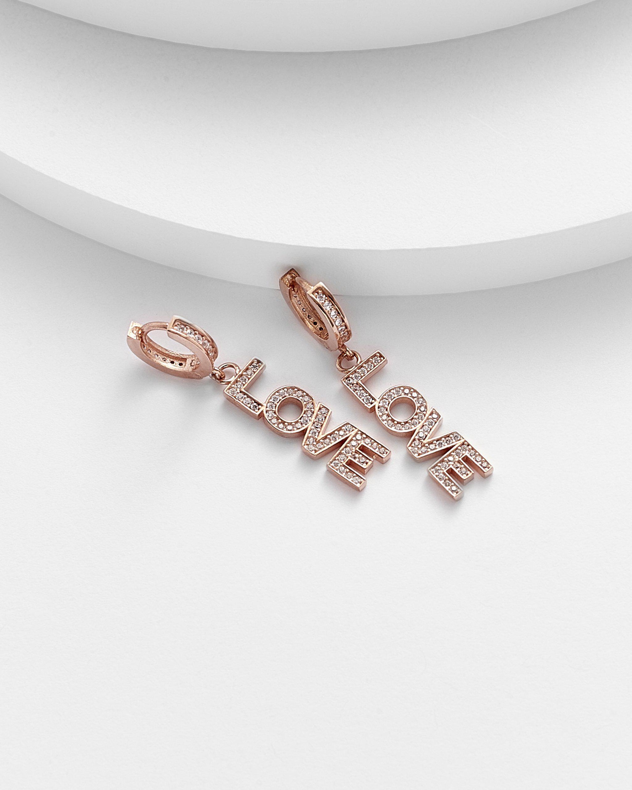 LOVE Ear Drop Huggers