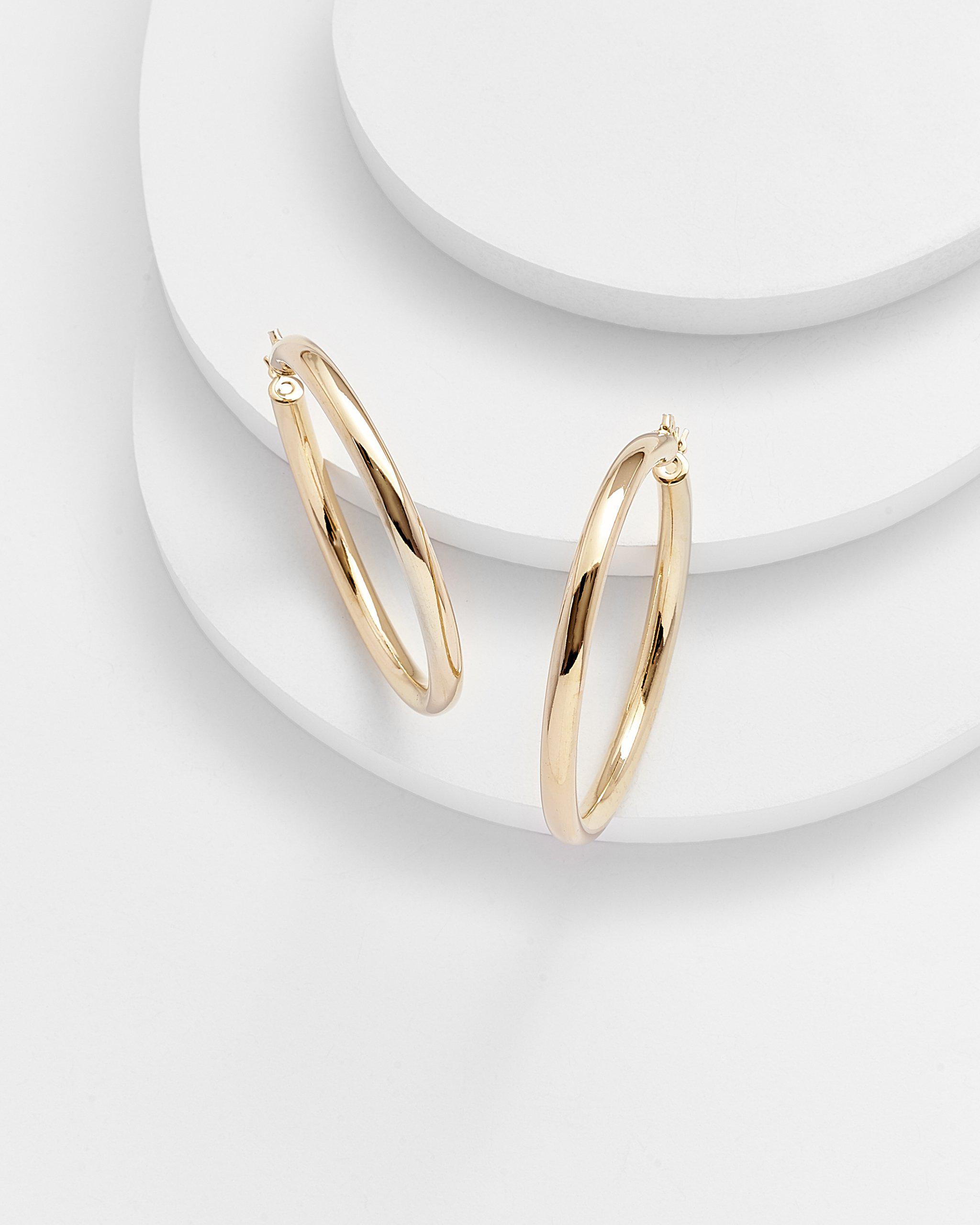 Della Gold Hoops