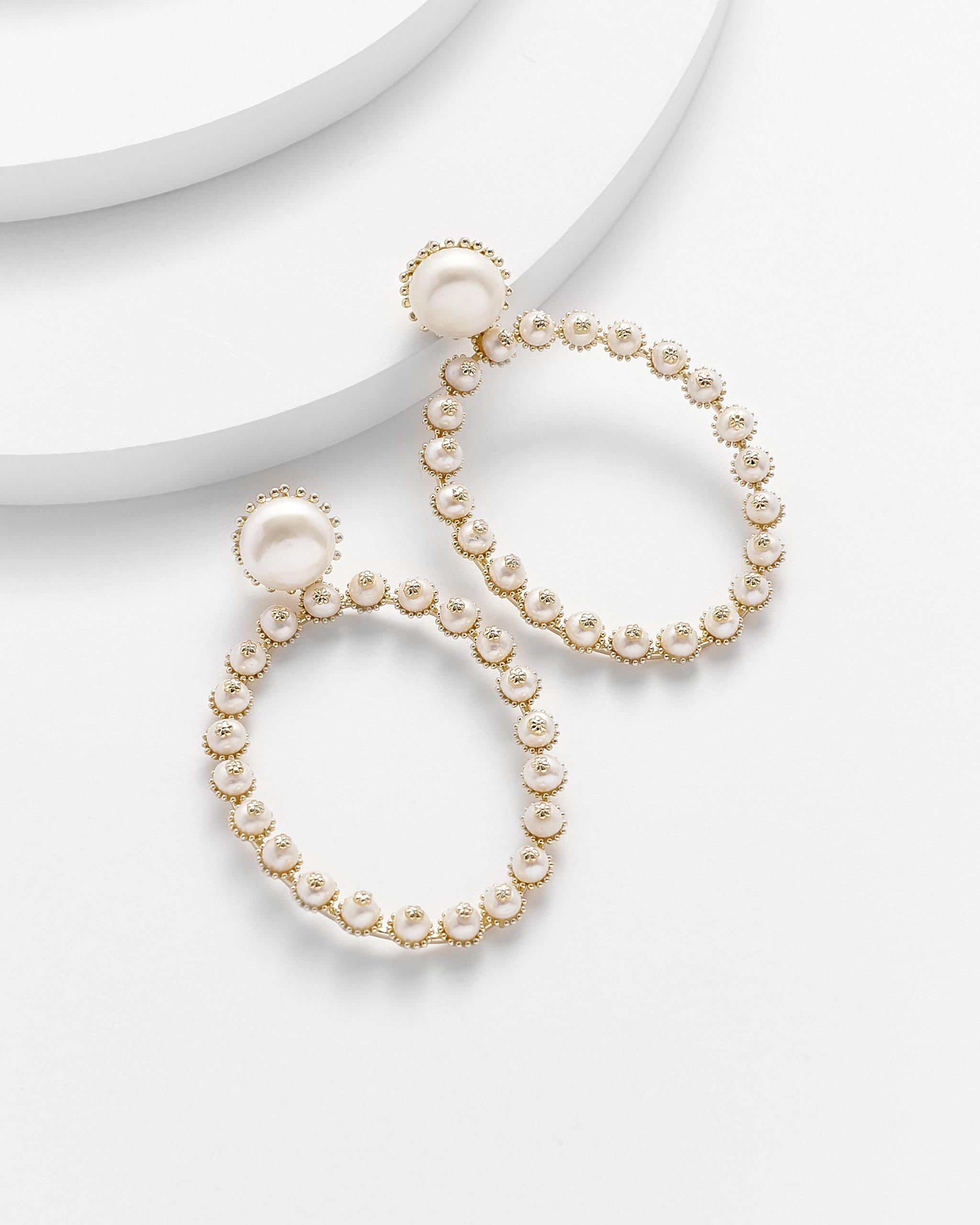 DOTTIE Pearl Garden Earrings