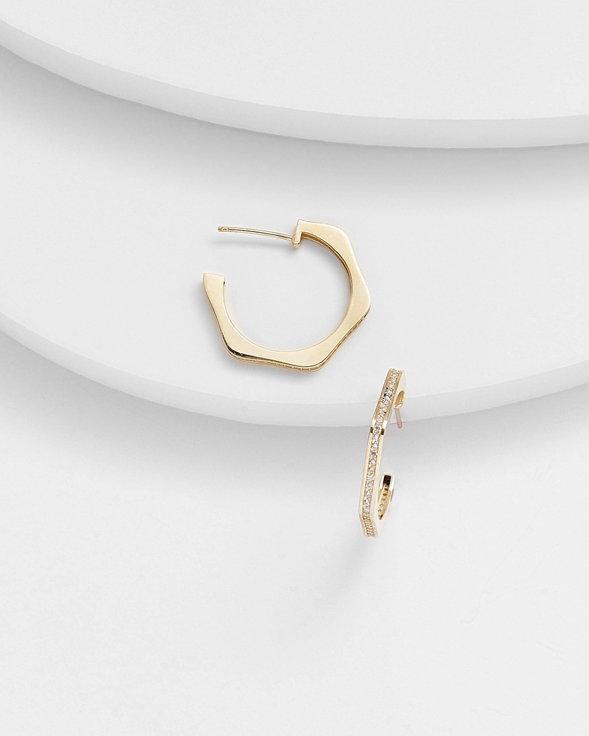 ELOISE angular hoops