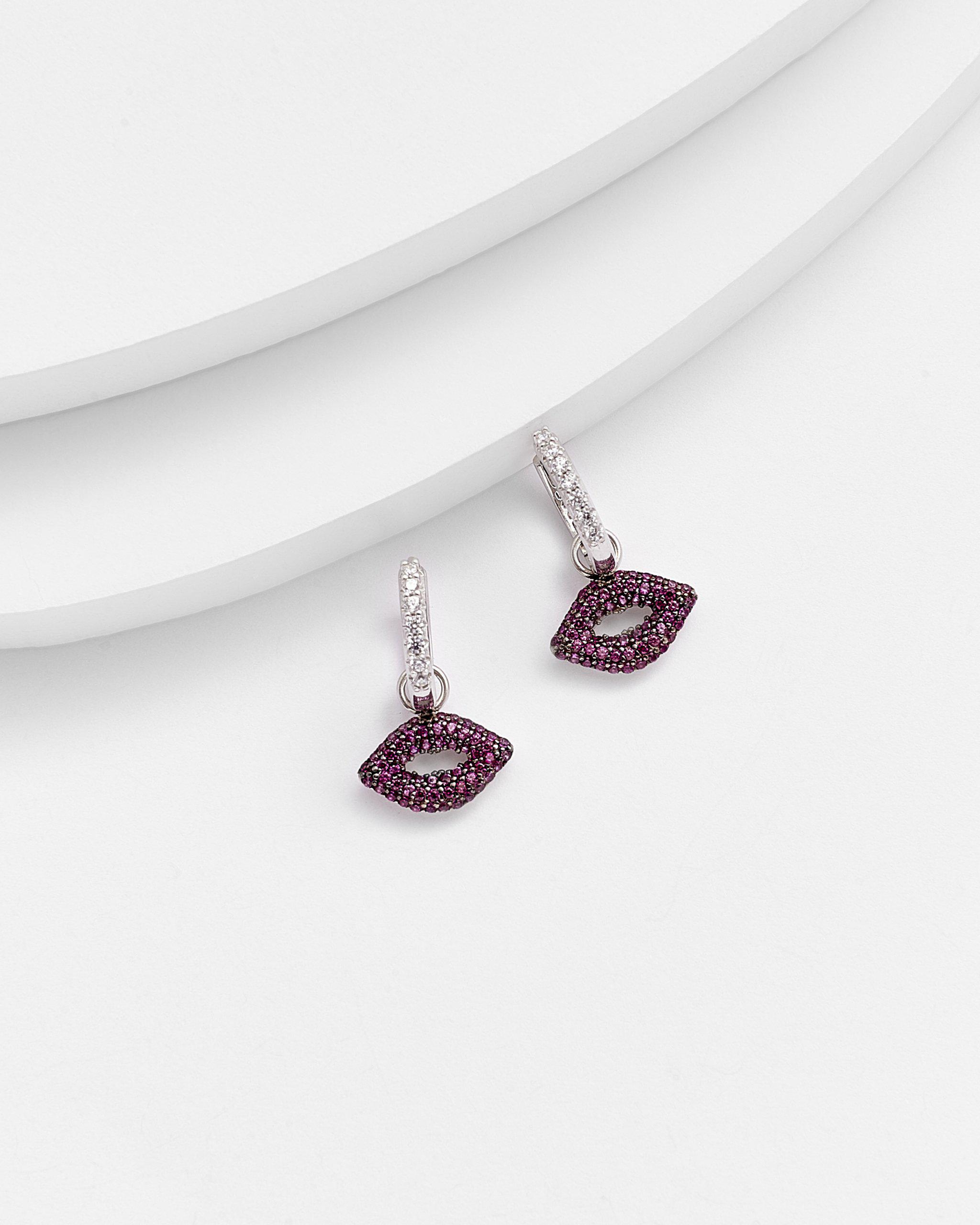 KISS ME Drop Ear Huggers