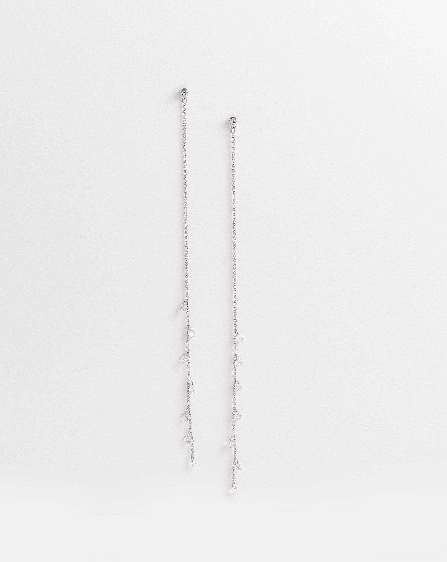 Annabelle Floating Diamonette Earrings