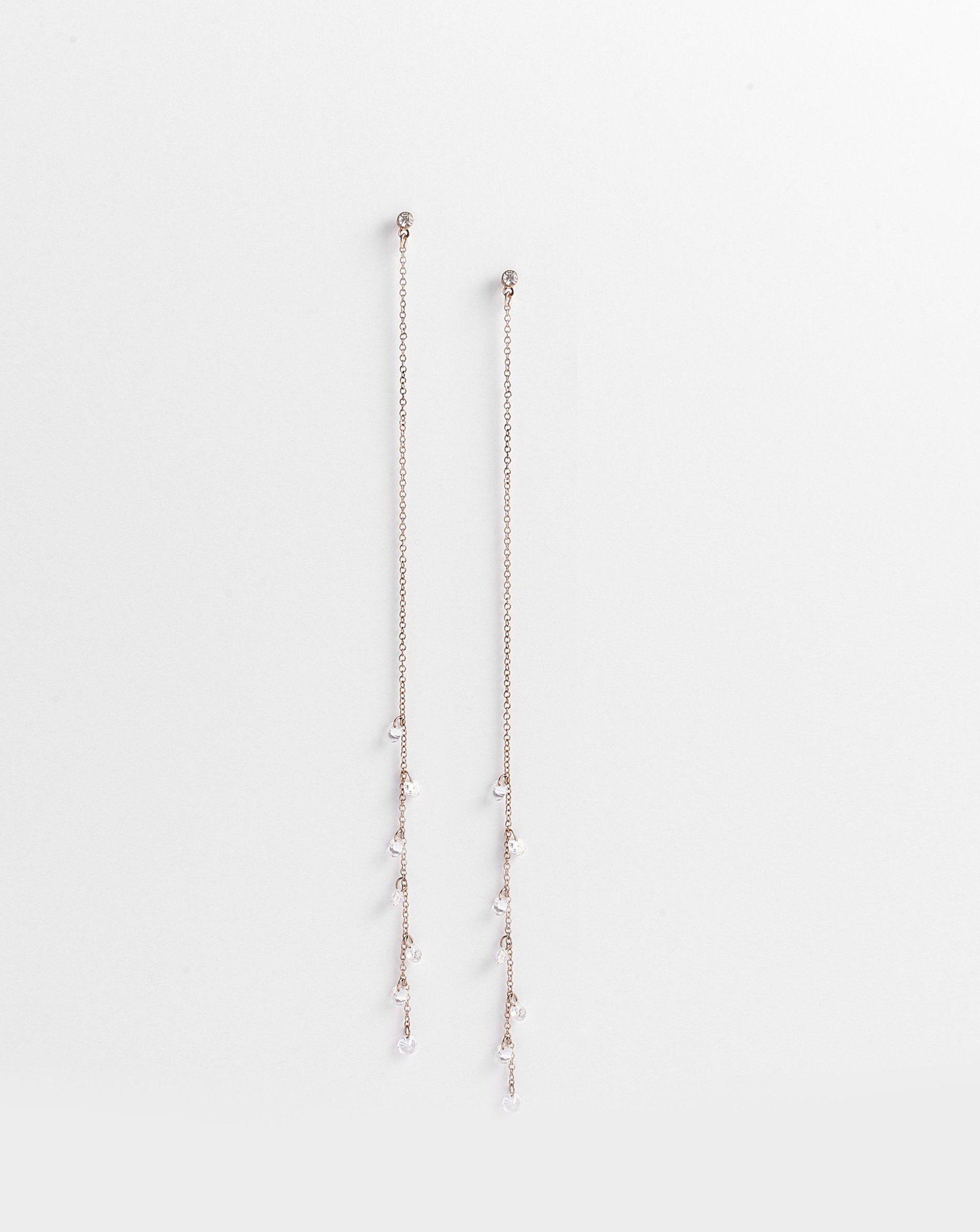 Annabelle Floating Diamonette Earrings