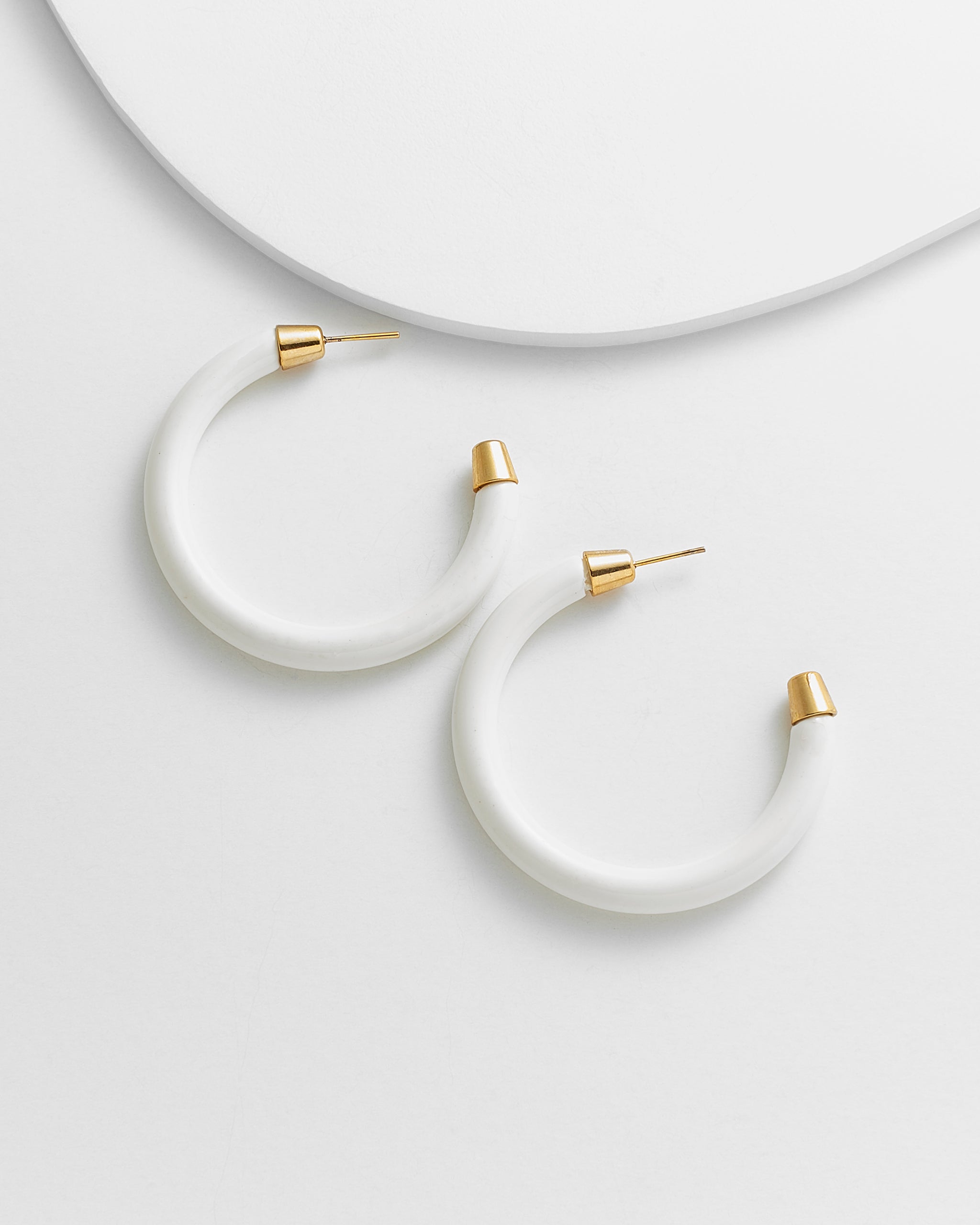 Sylvie Colorful Hoop Earrings