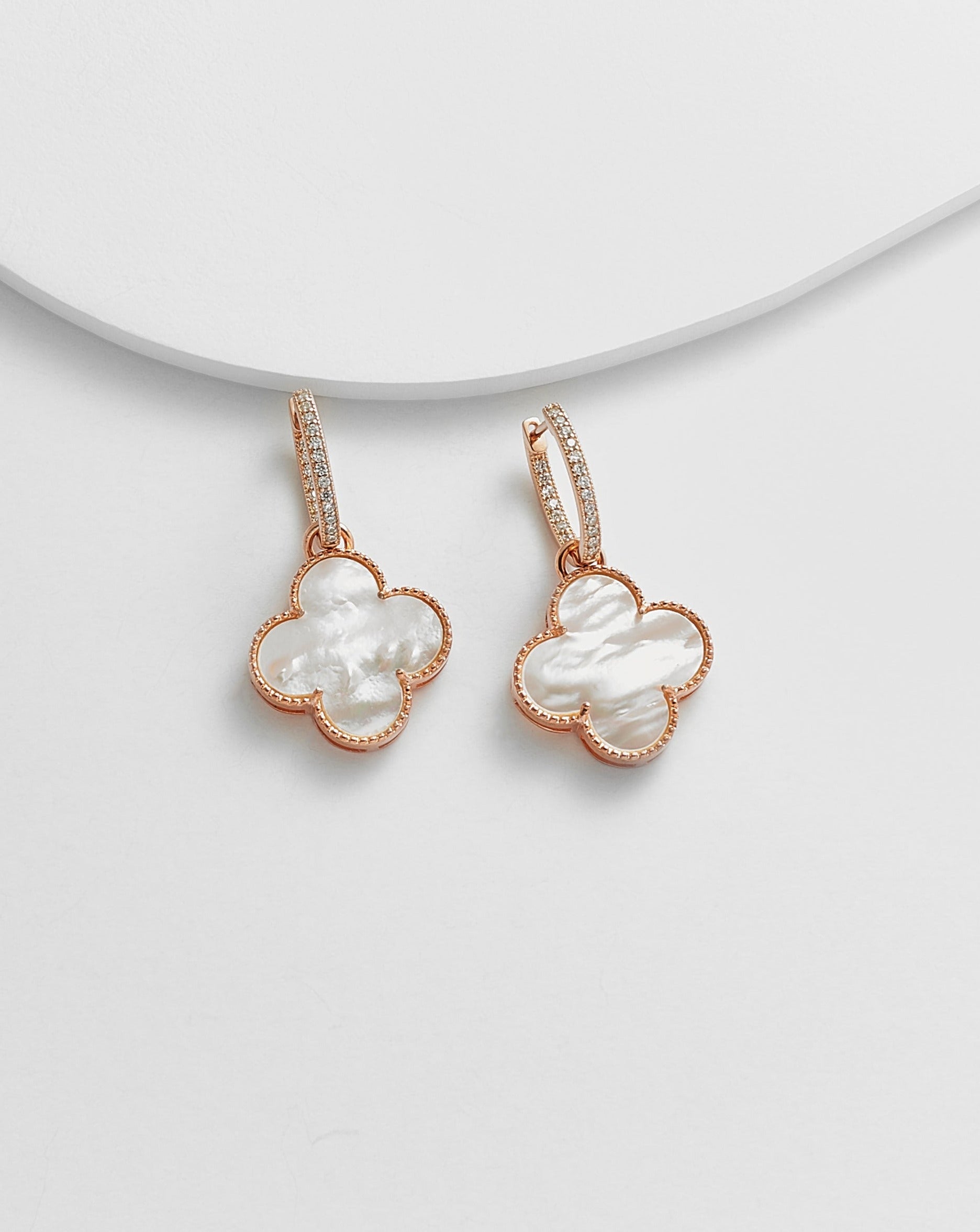 Mia Clover Drop Earrings