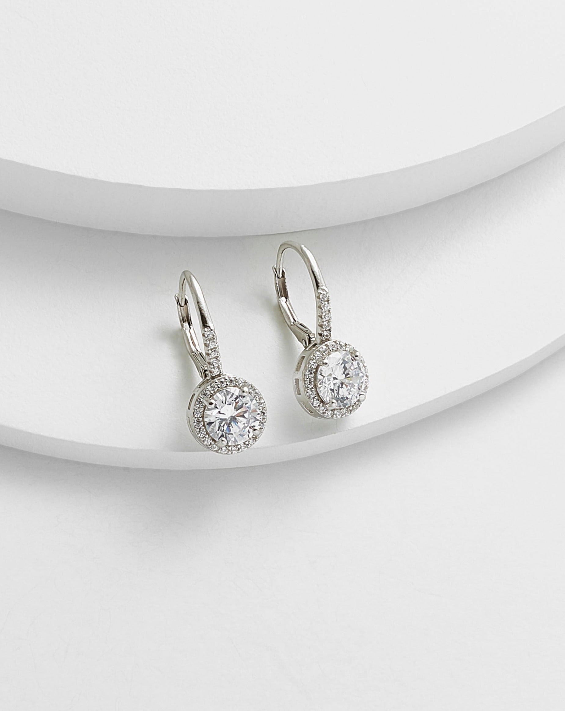 Fancy Leverback Earrings