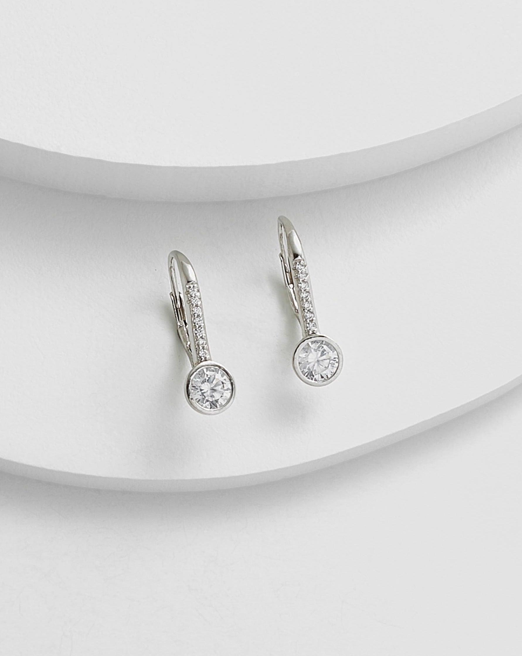 Fancy Leverback Earrings