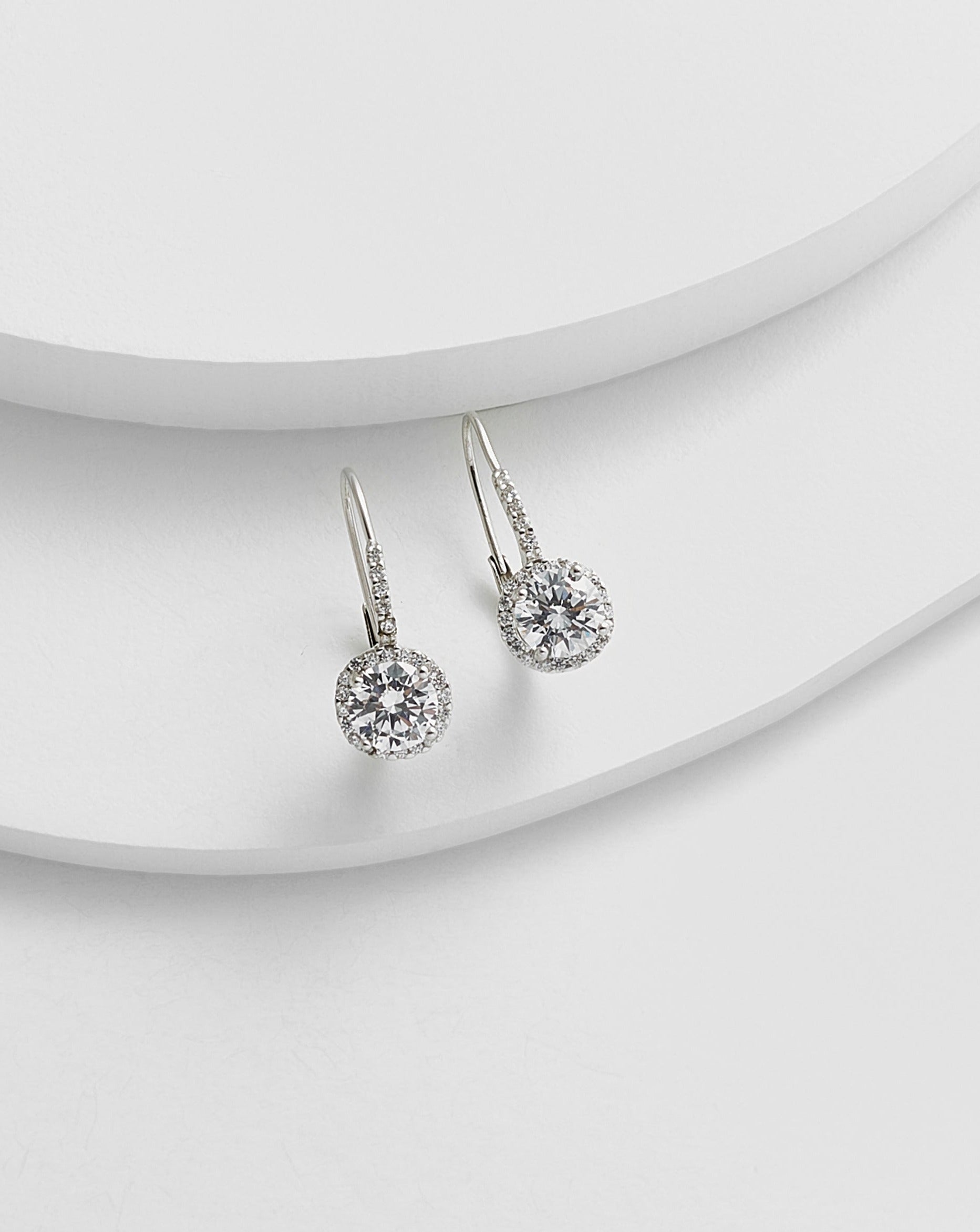 Fancy Leverback Earrings