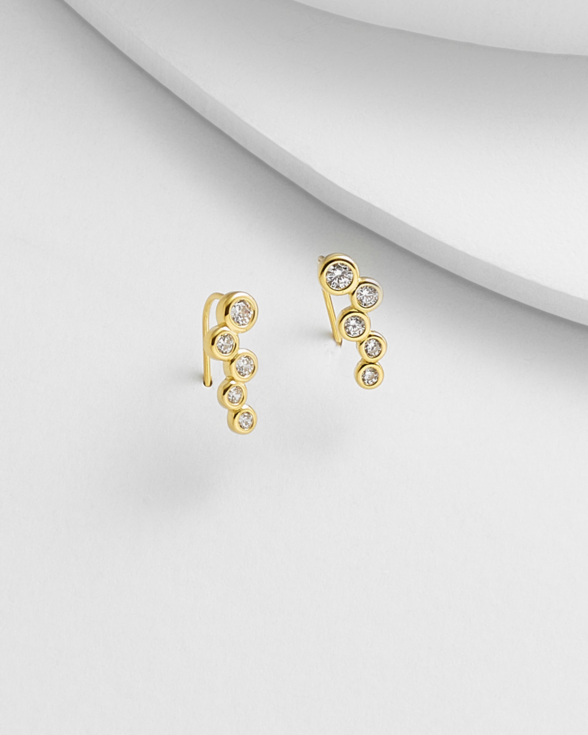 Zara Wing Ear Climber Earrings