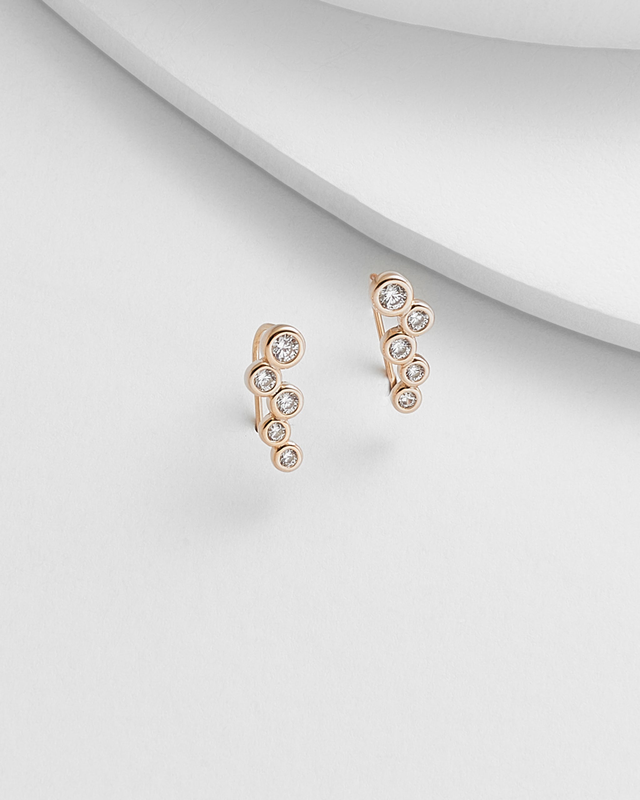 Zara Wing Ear Climber Earrings