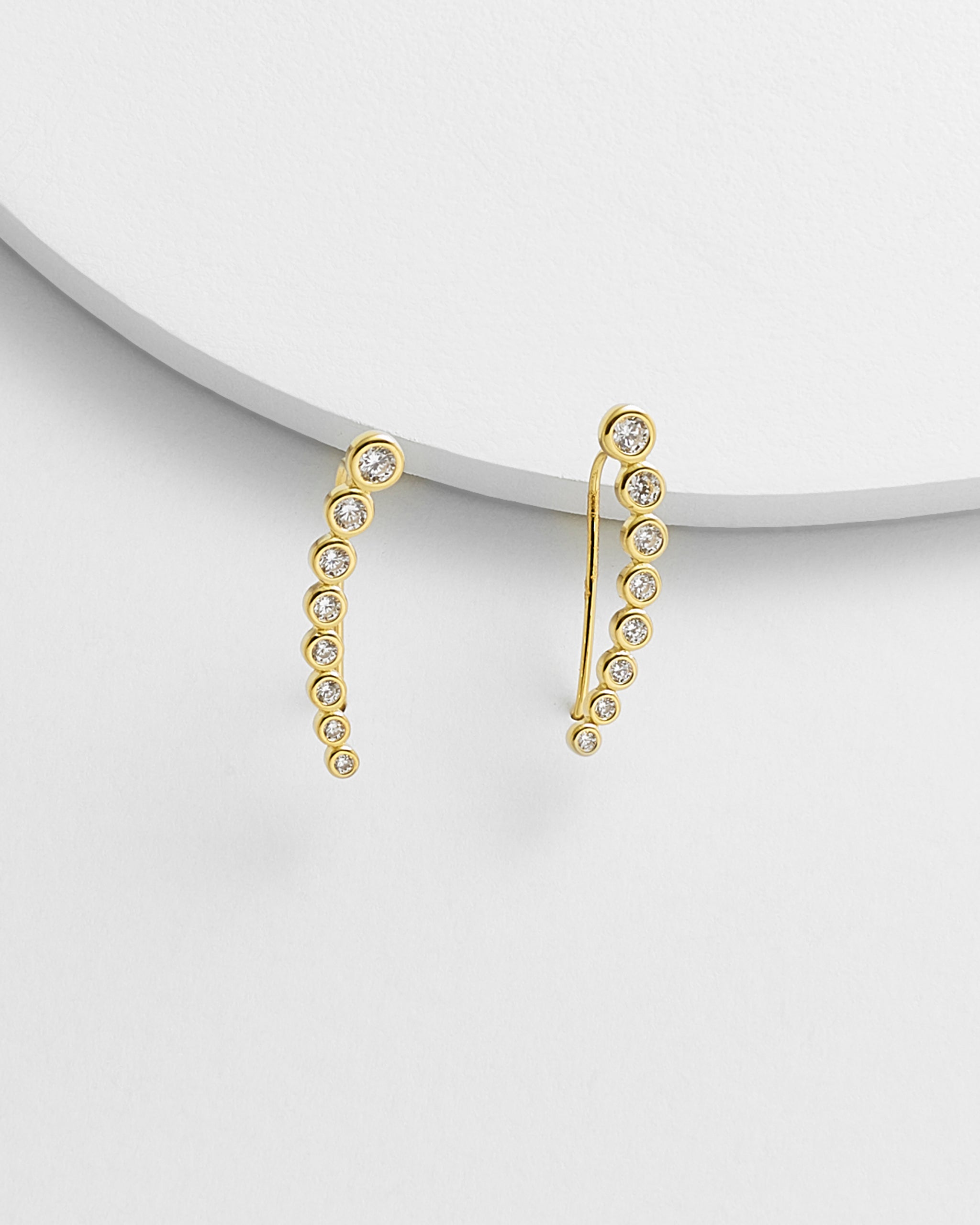 Zara Wing Ear Climber Earrings