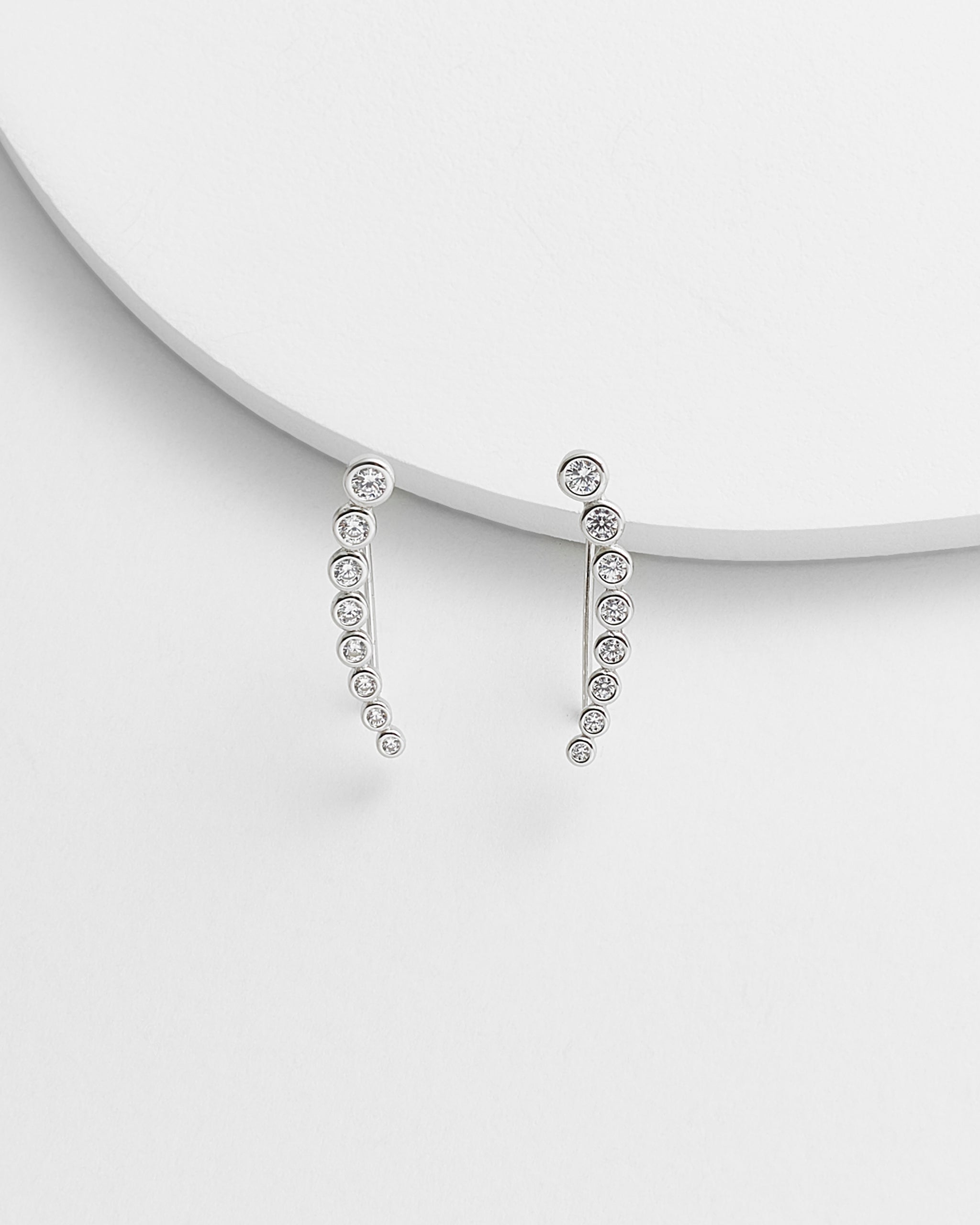 Zara Wing Ear Climber Earrings