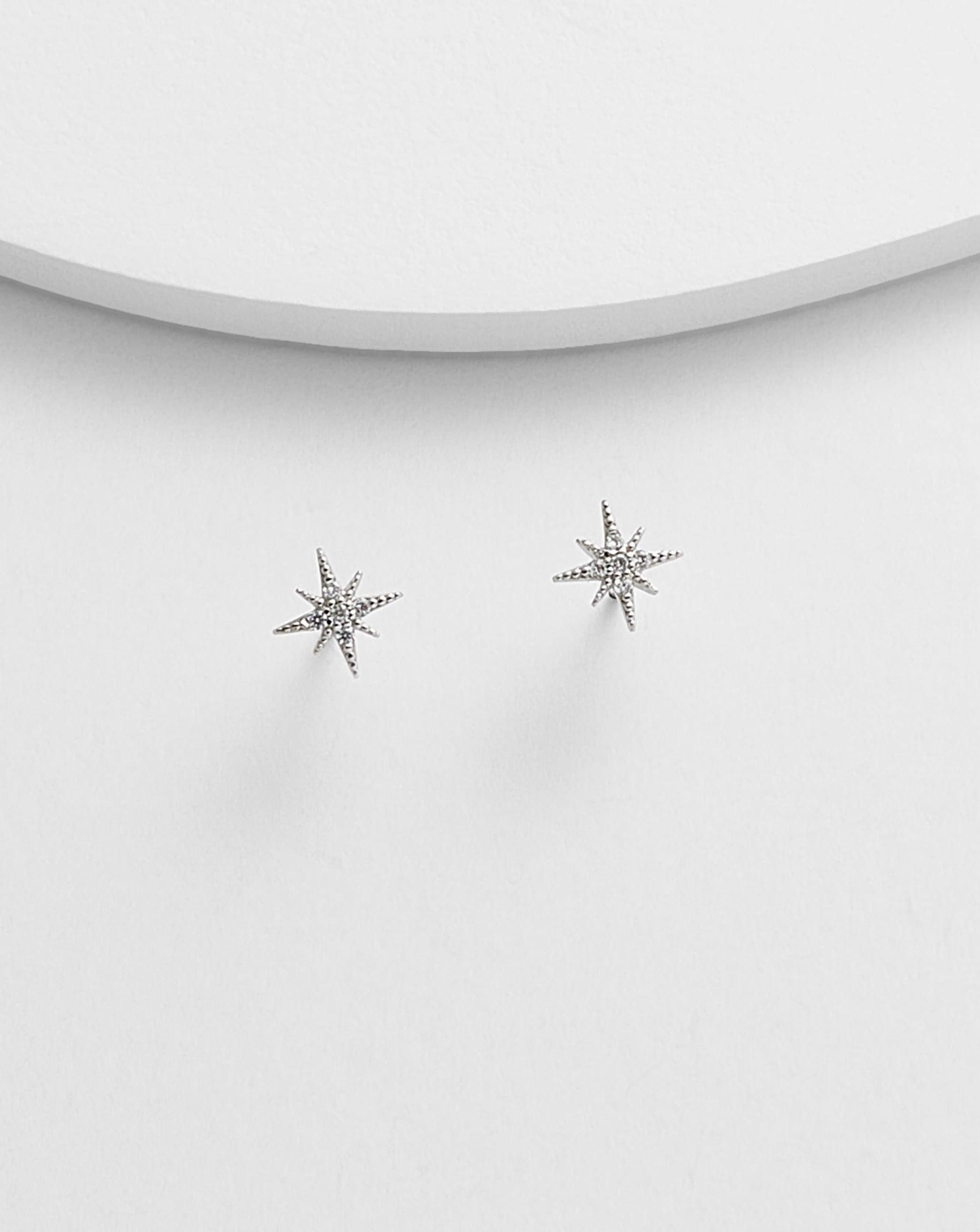 Scarlet Star Ear Studs