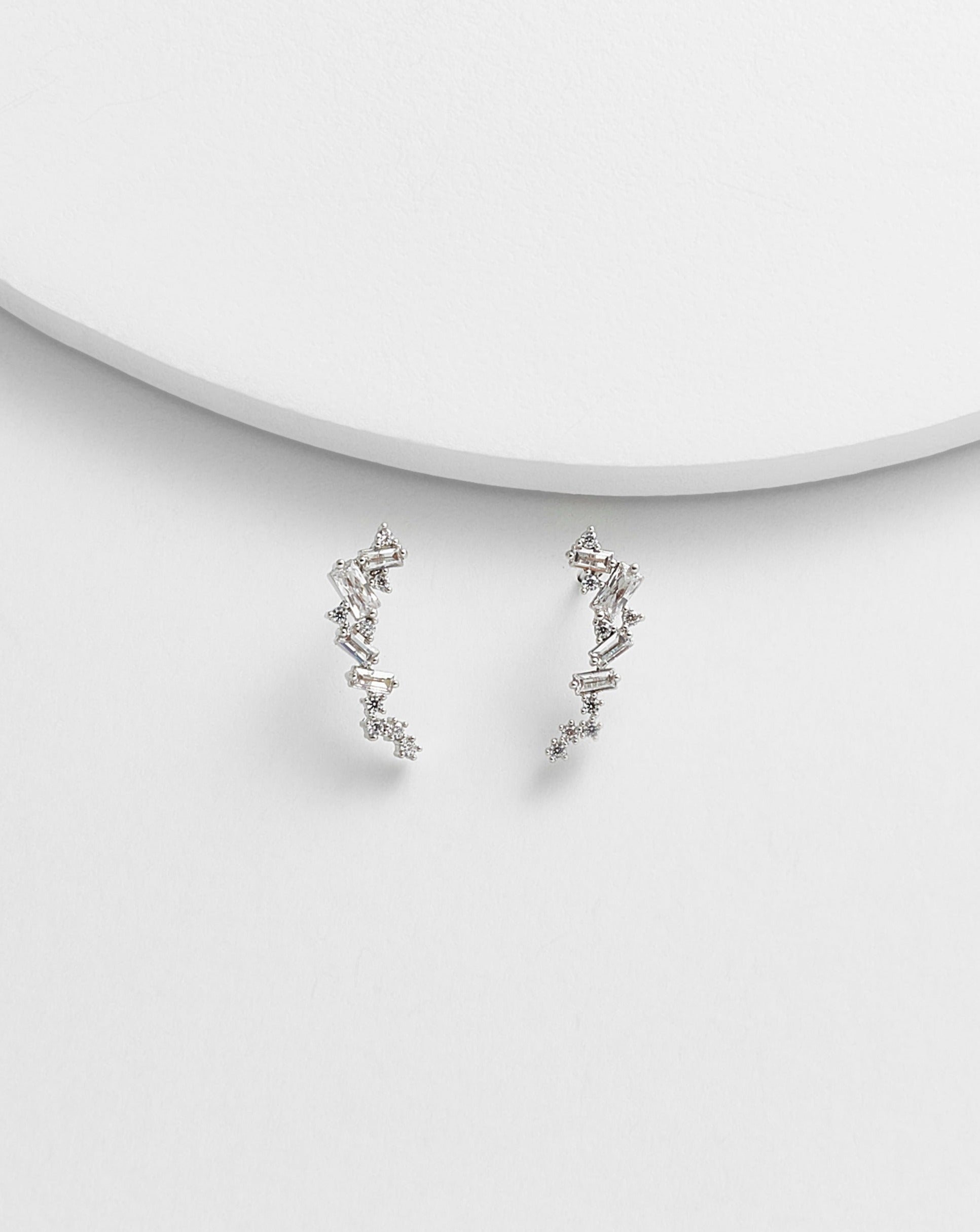 Avery Ear Crawler Stud Earrings