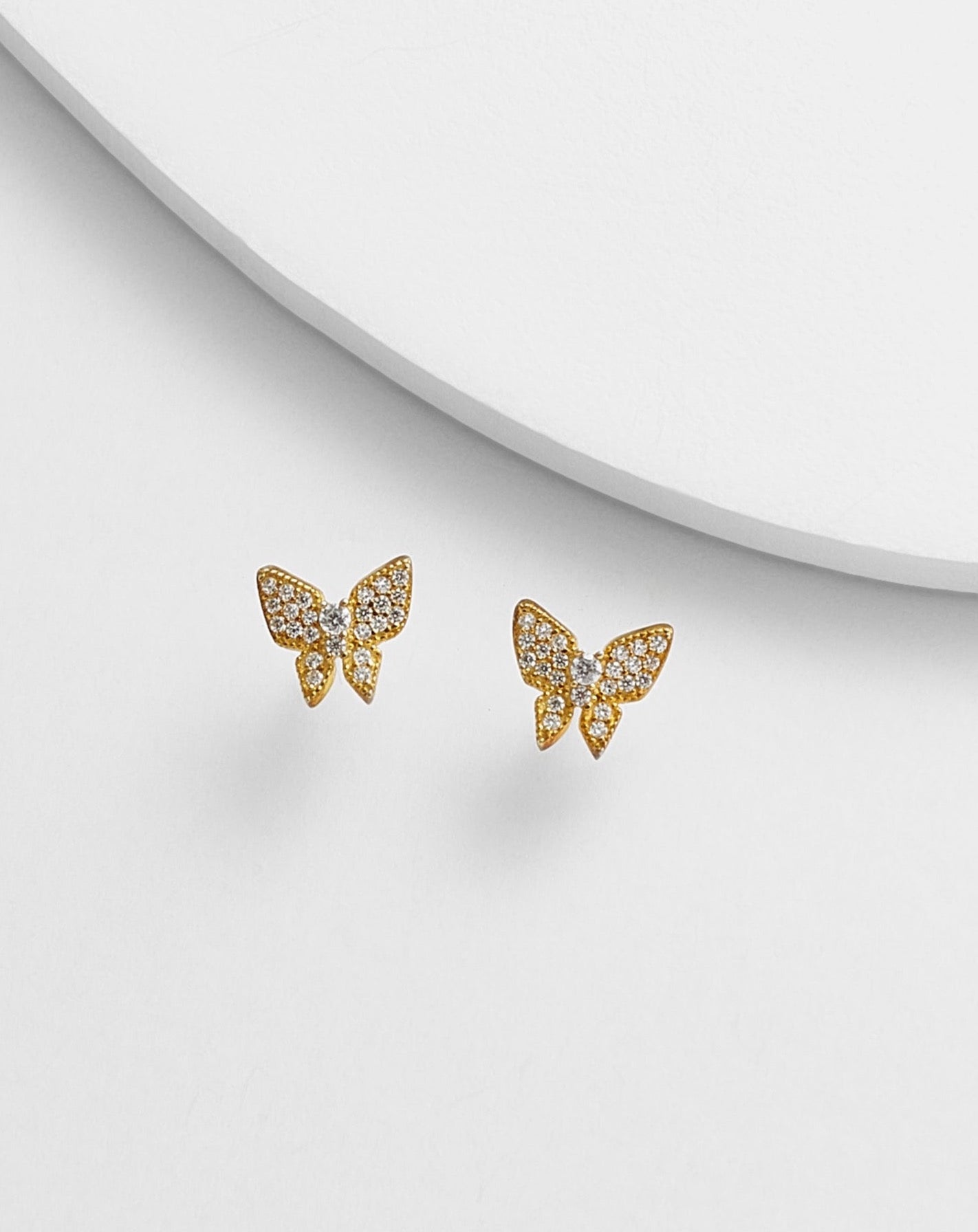 MONETT Butterfly Stud Earrrings