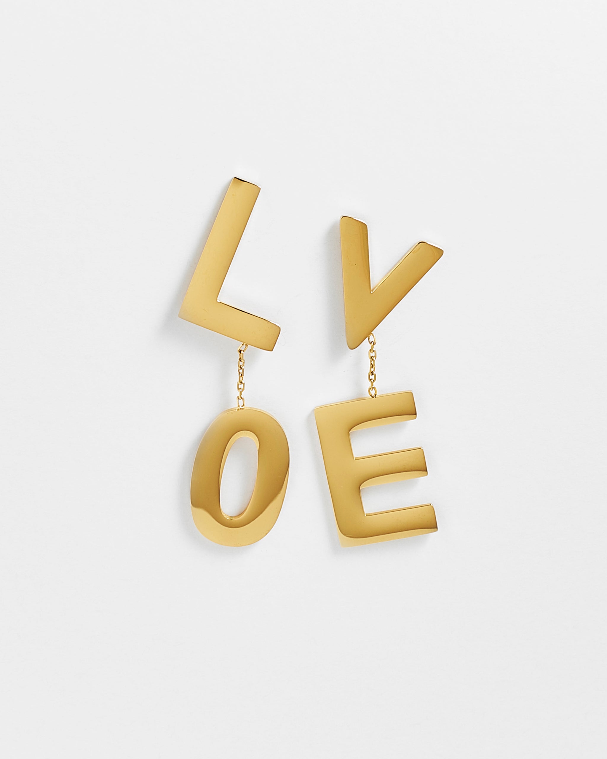 LOVE Dangle Earrings