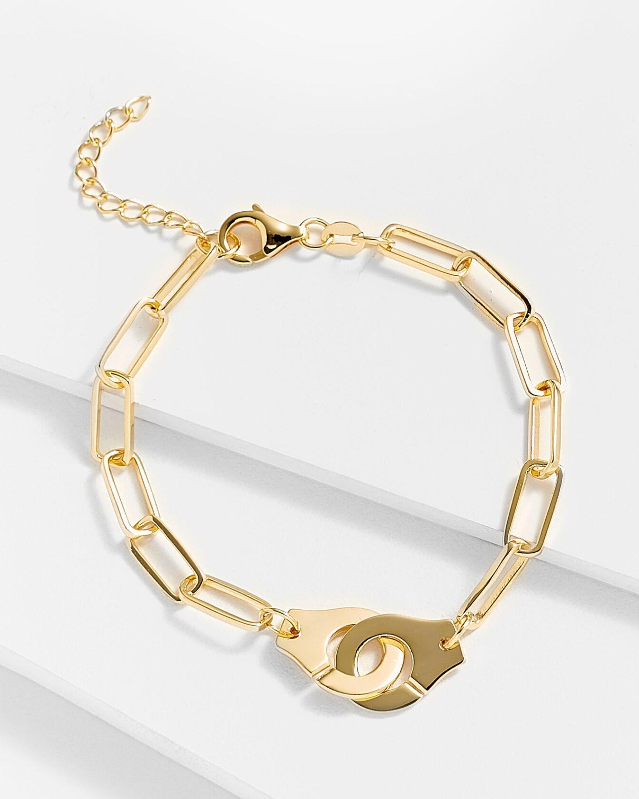 Joy Handcuff Link Bracelet