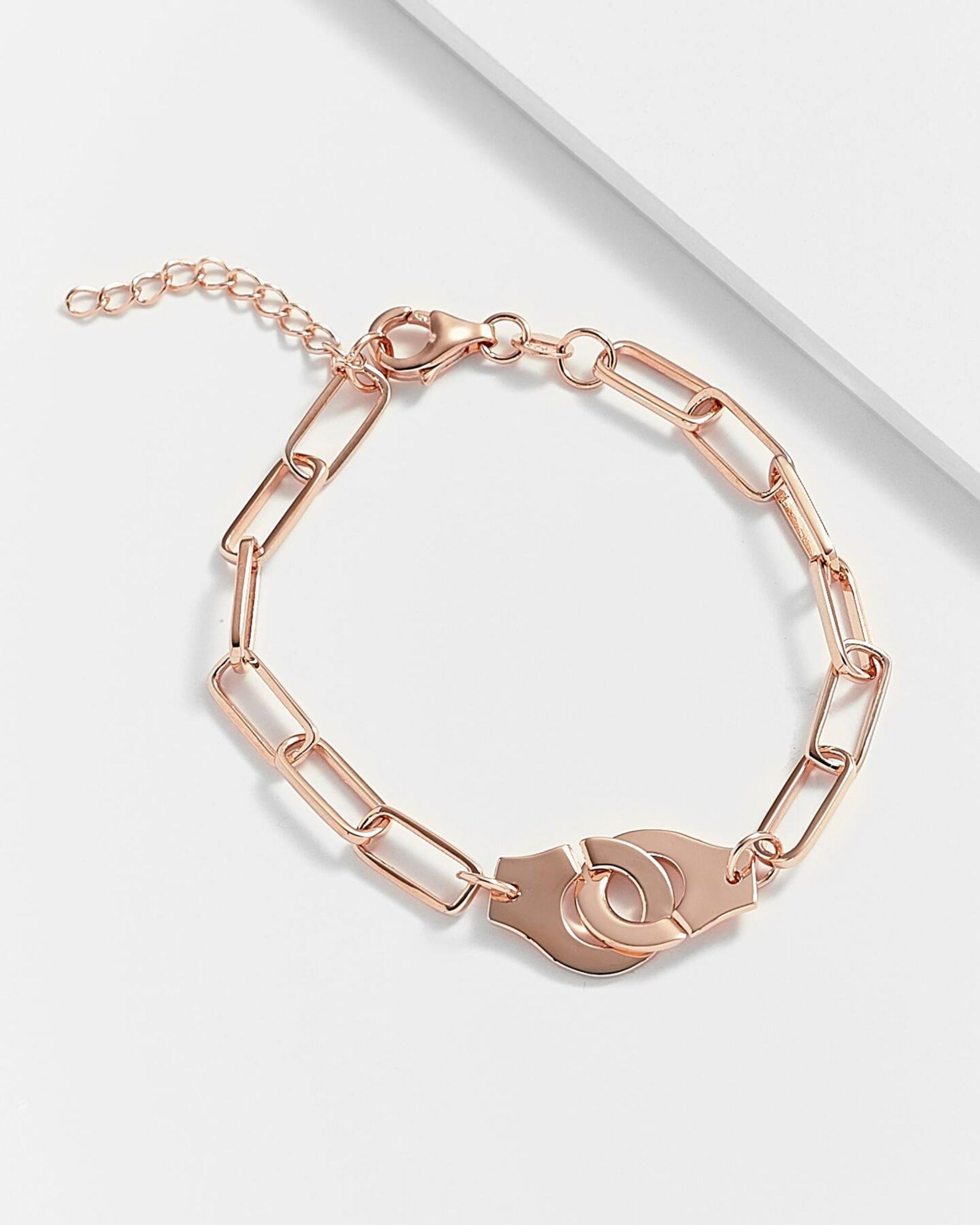Joy Handcuff Link Bracelet
