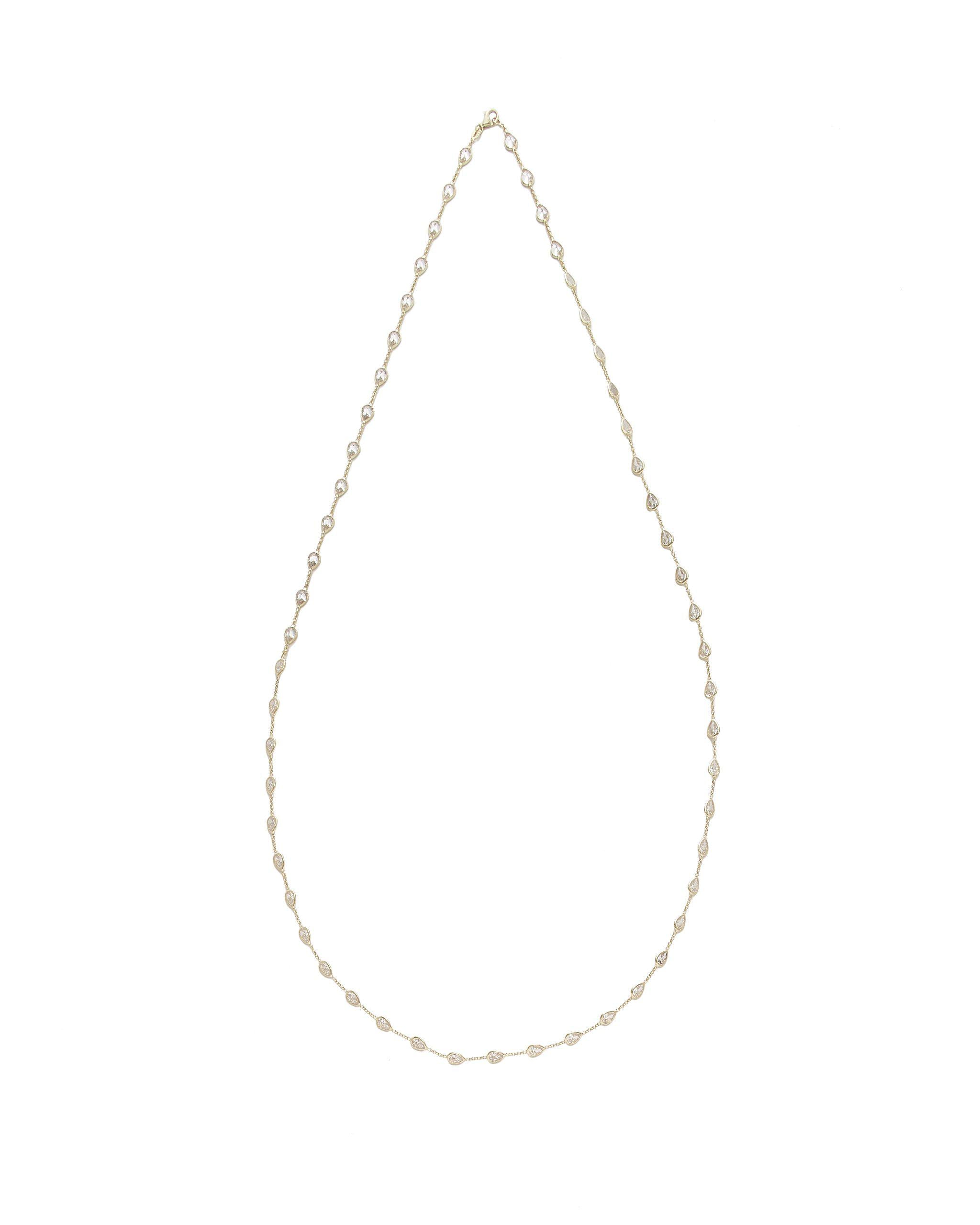 Annette Pear Shape Diamonette Necklace