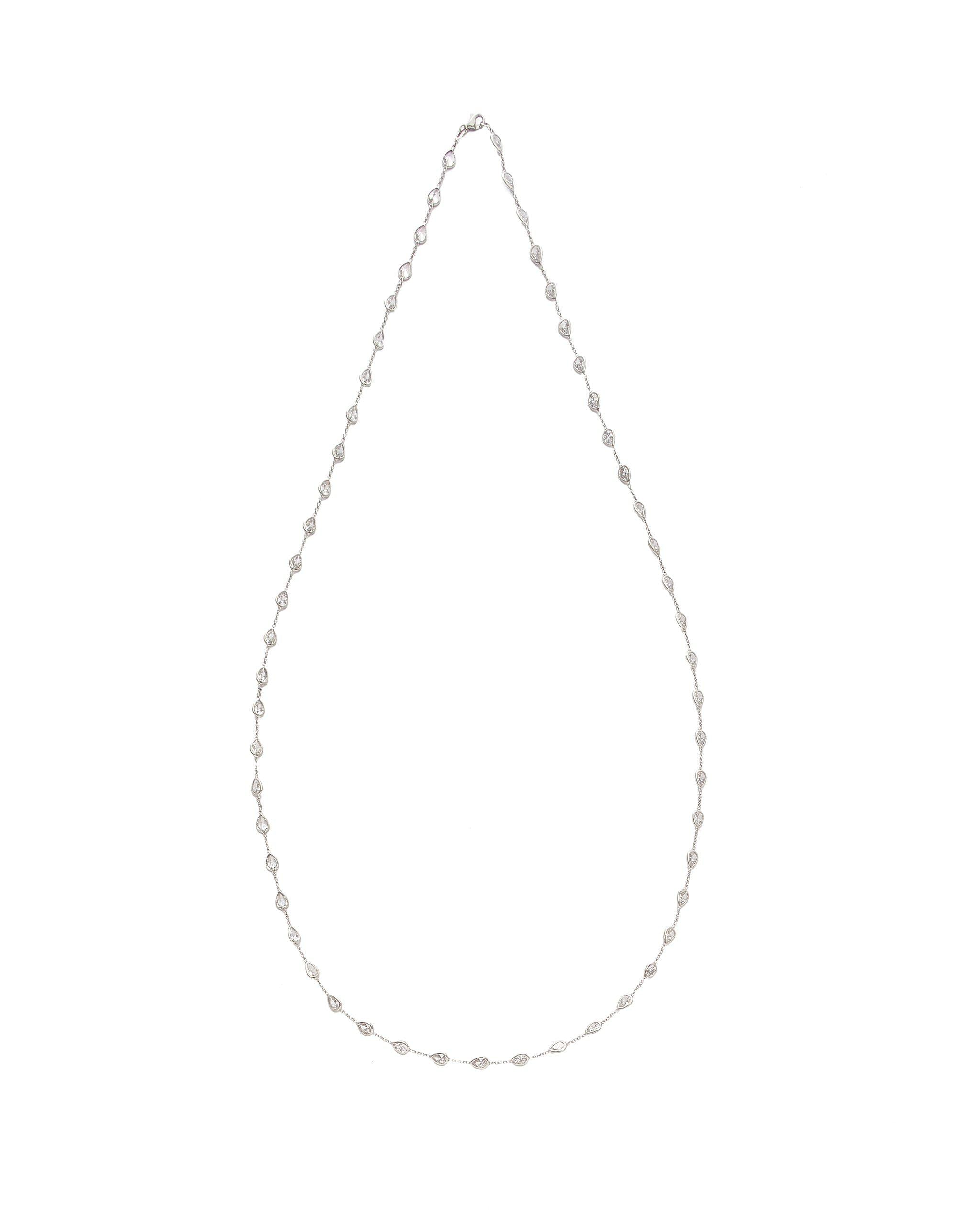 Annette Pear Shape Diamonette Necklace