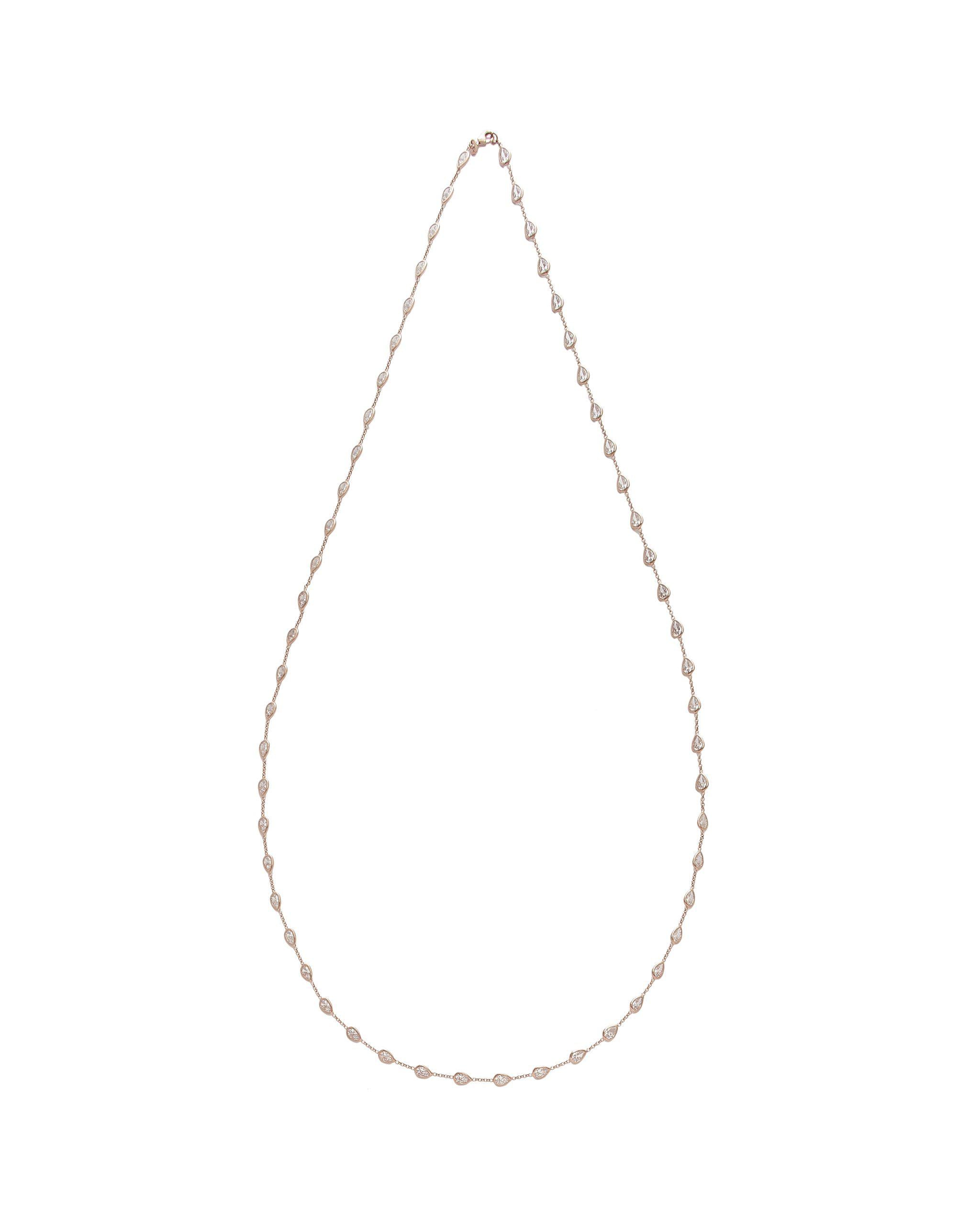 Annette Pear Shape Diamonette Necklace