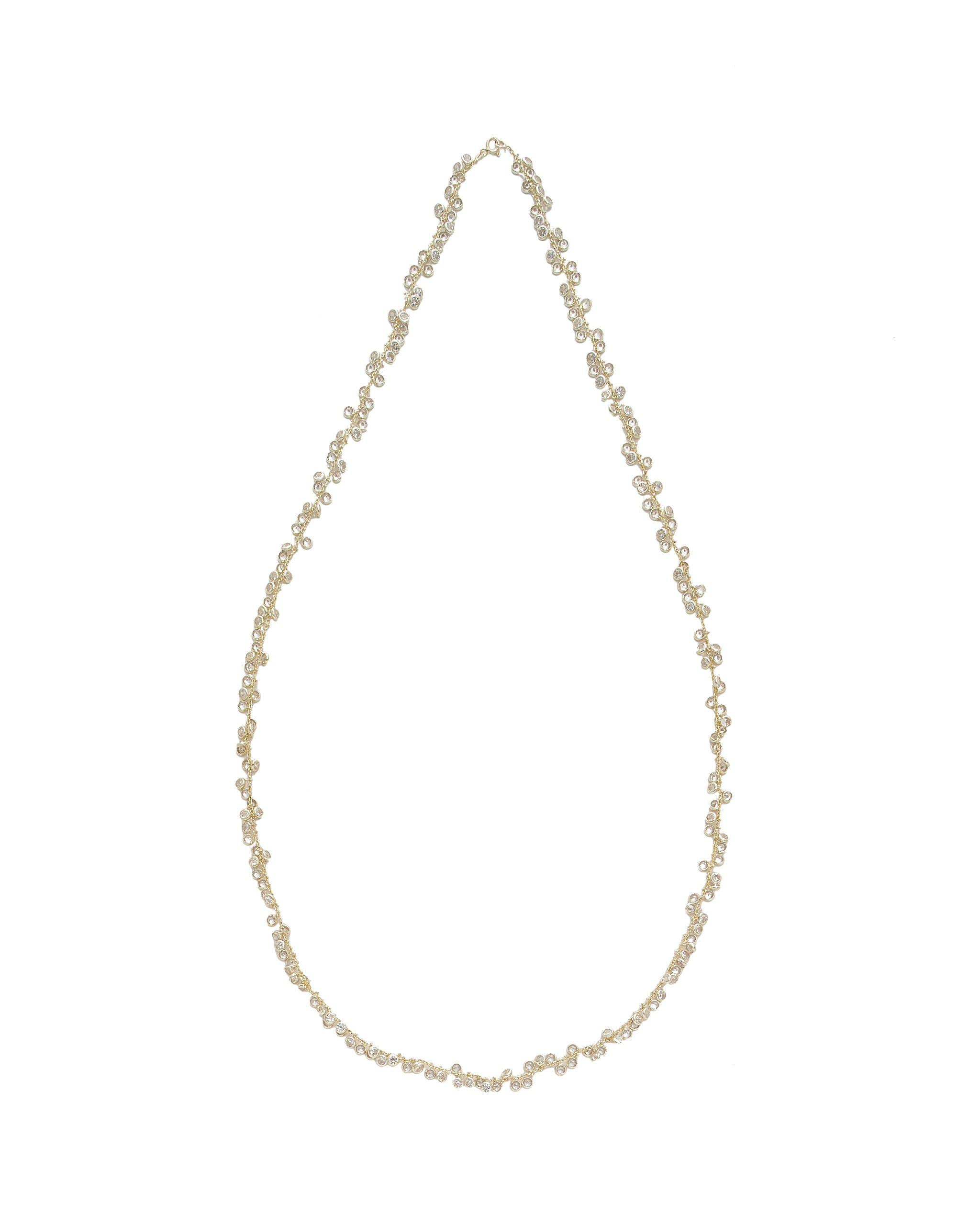 Antoinette Twisted Diamond by the Yard Necklace