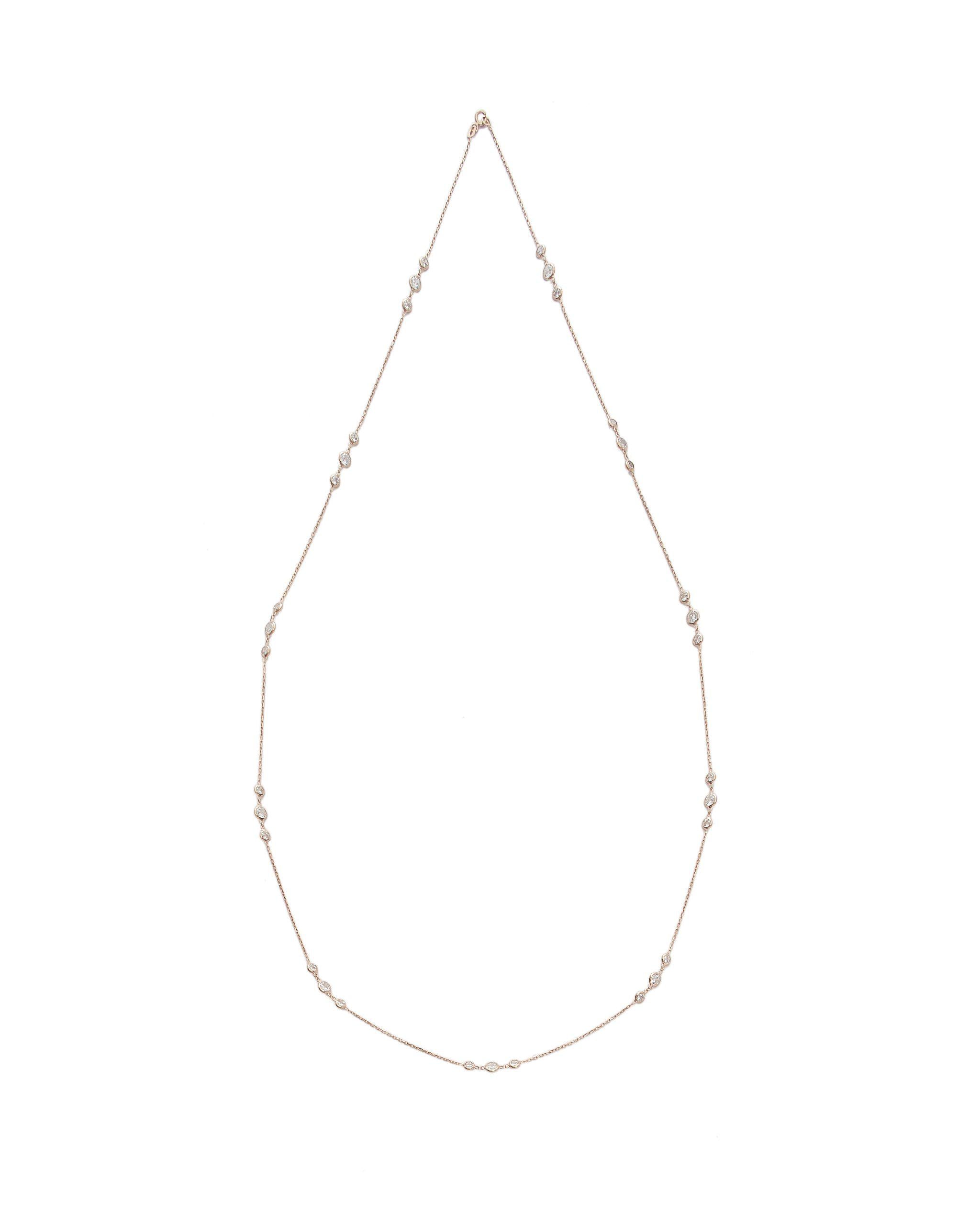 Ardis diamond by the yard Necklace