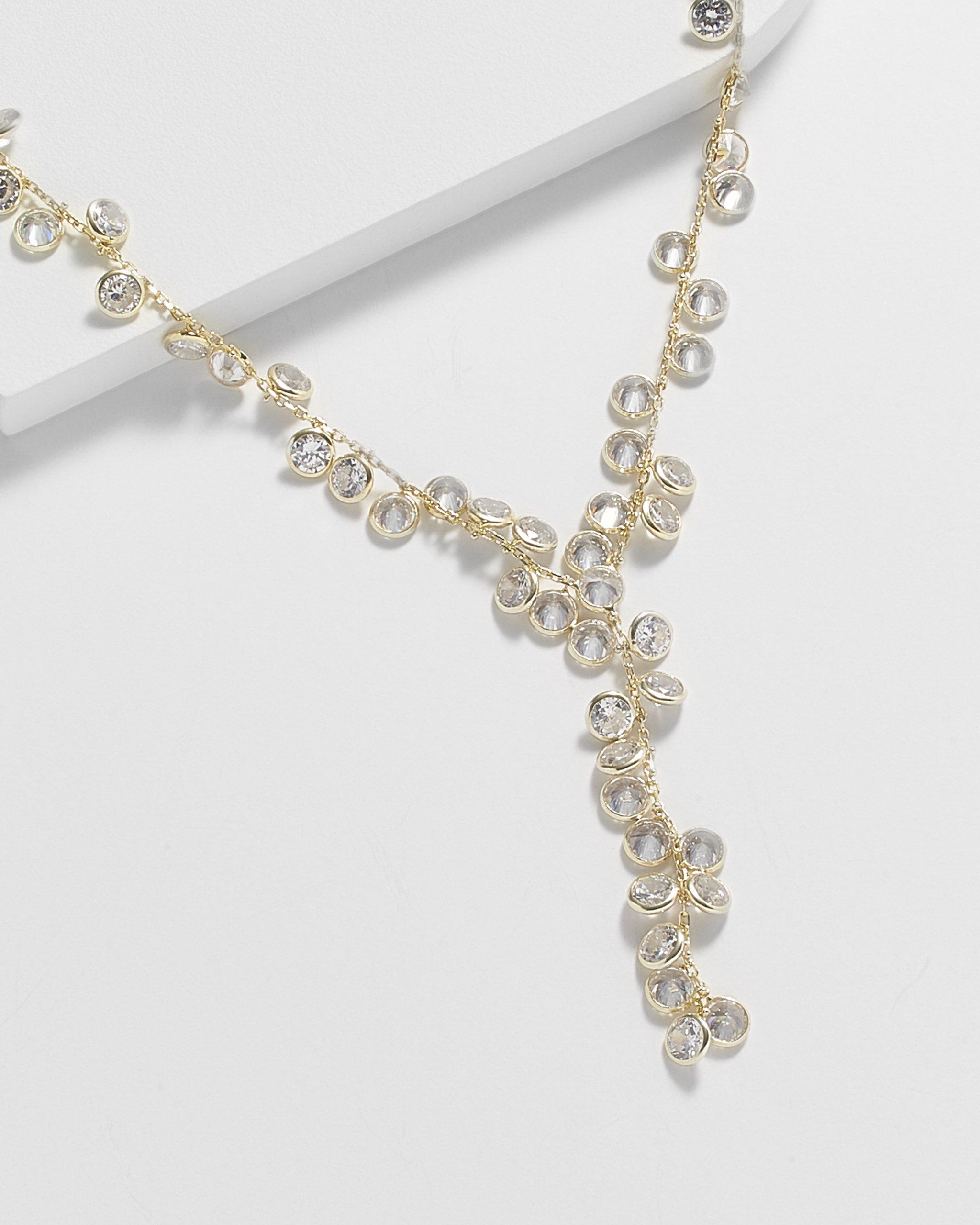 Augusta Diamonette Dangle Necklace
