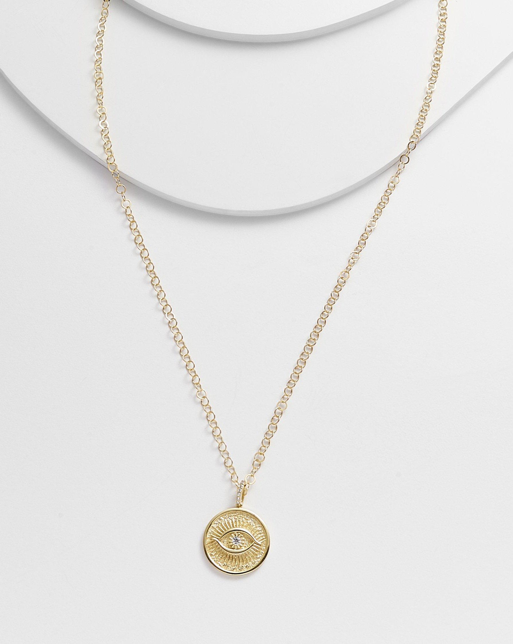 SHAYLEE Evil Eye Necklace