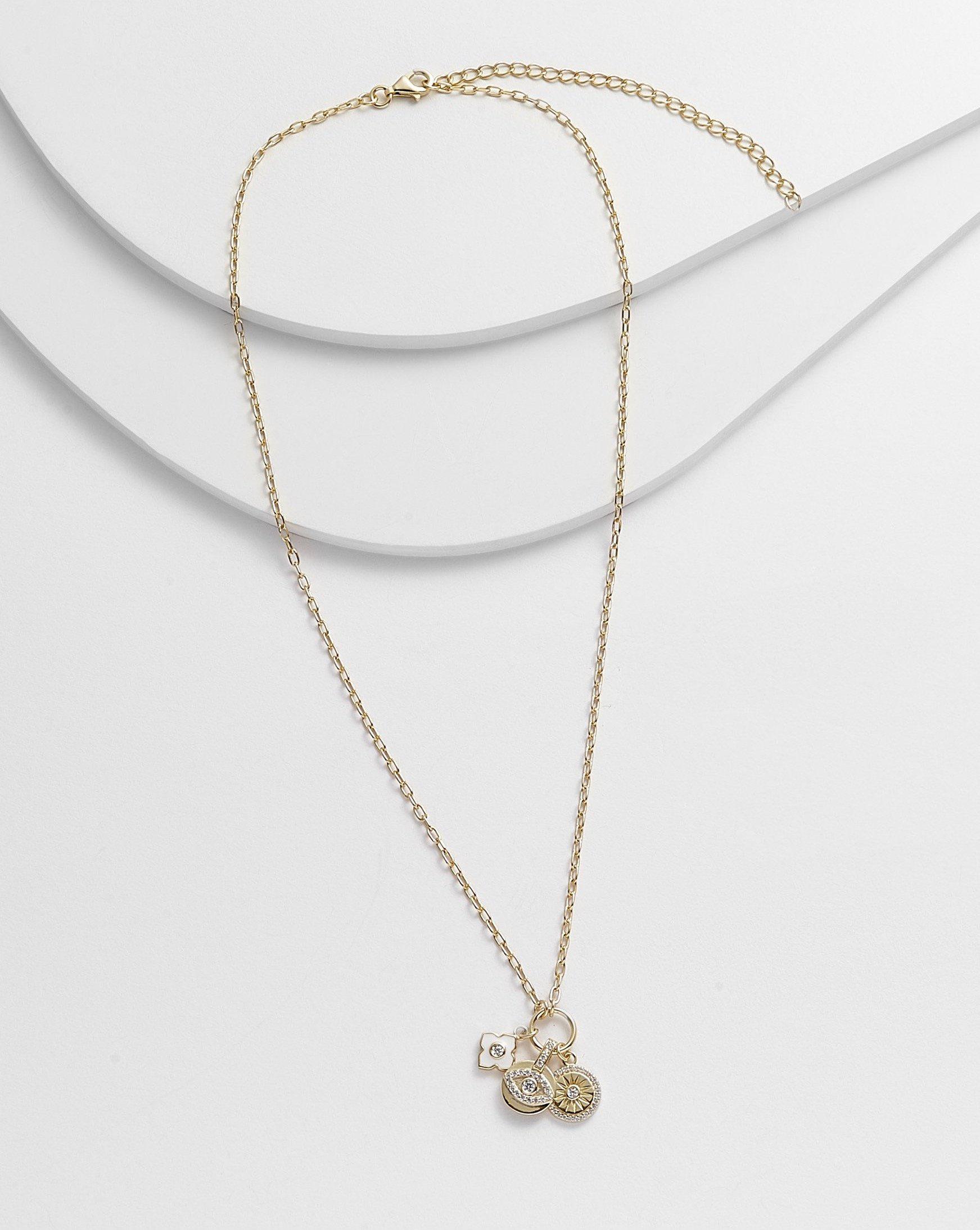 ROSEMARY Multi Charm Necklace